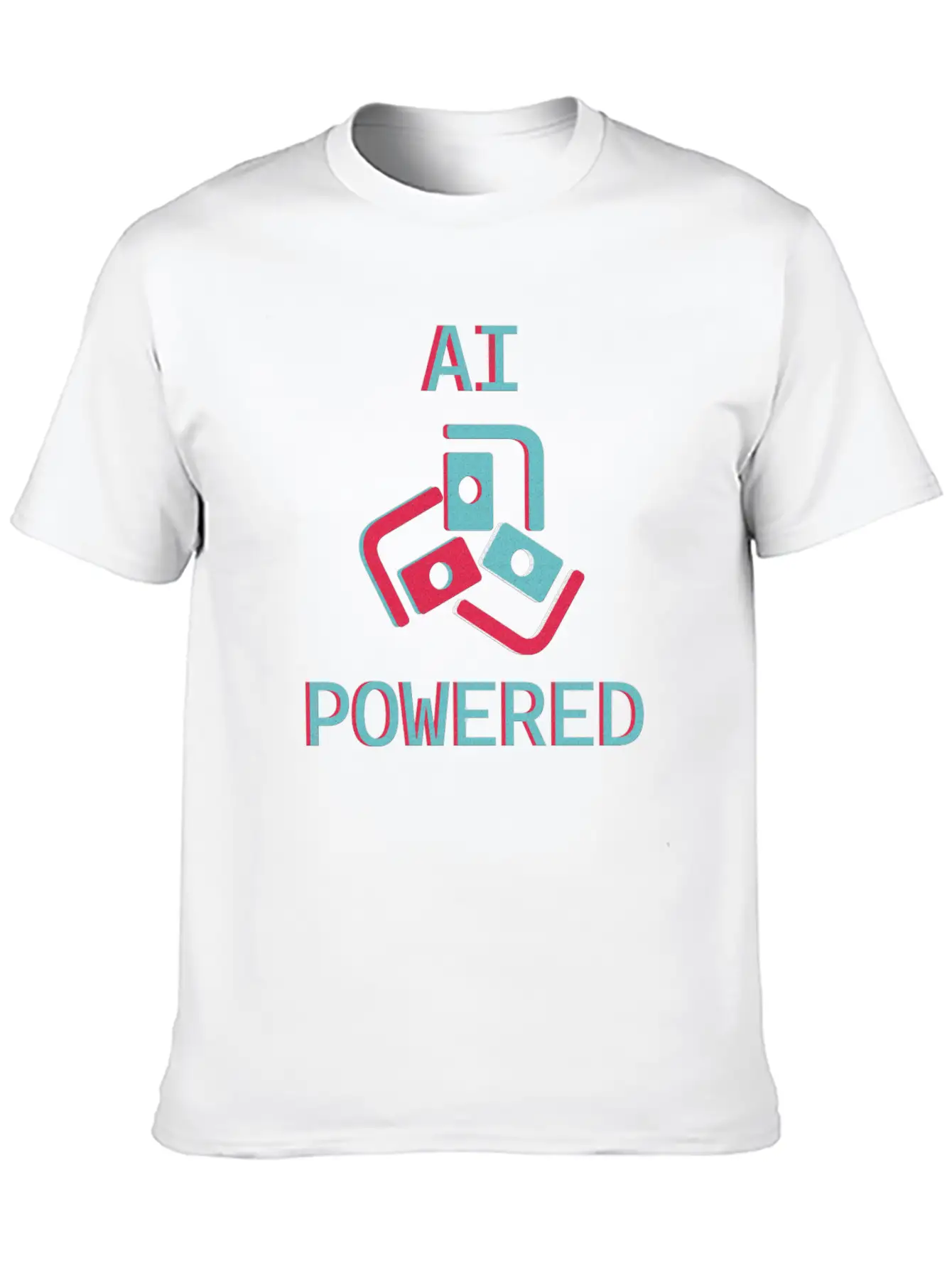 AI POWERED - Artificial Intelligence Powered Basic Graphic T-Shirt – Daily Comfort In Soft Cotton