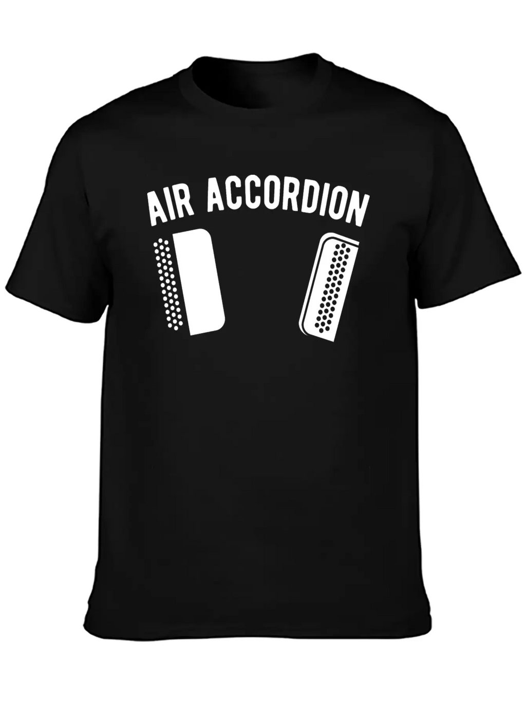 Air Accordion Accordionist Music Player Musician Breathable Soft Cotton T-Shirt – Timeless Casual Look