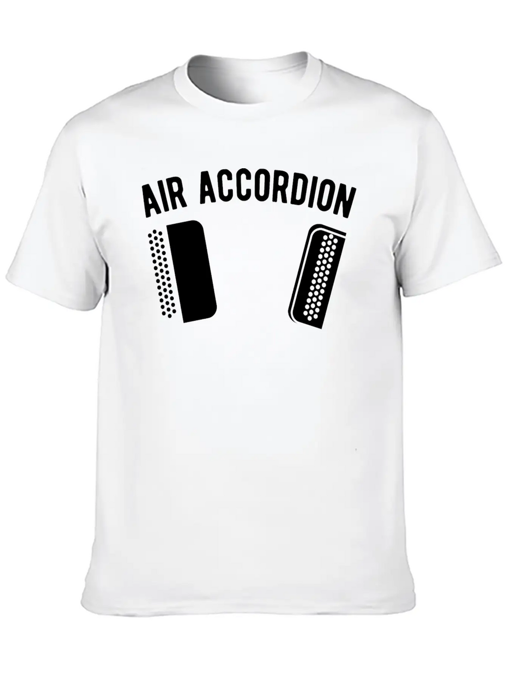 Air Accordion Accordionist Music Player Musician Breathable Soft Cotton T-Shirt – Timeless Casual Look