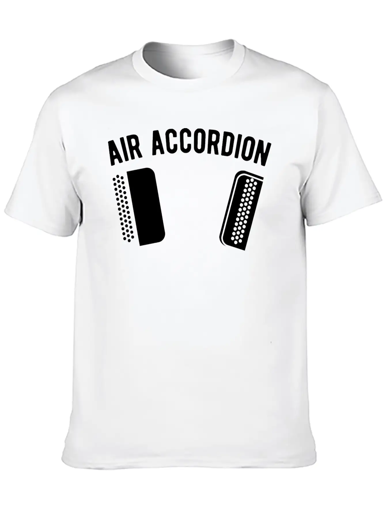 Air Accordion Accordionist Music Player Musician Breathable Soft Cotton T-Shirt – Timeless Casual Look