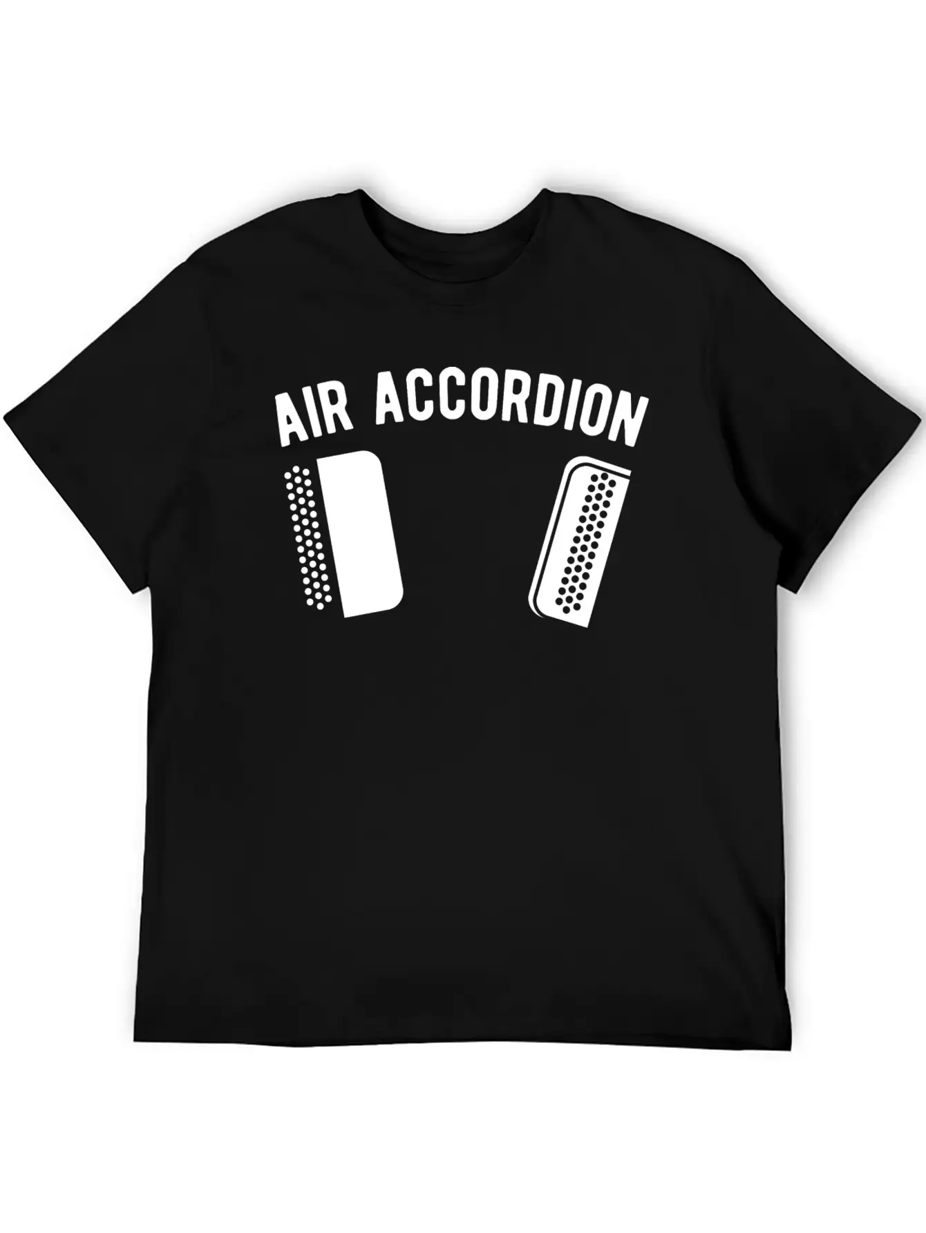 Air Accordion Accordionist Music Player Musician Breathable Soft Cotton T-Shirt – Timeless Casual Look