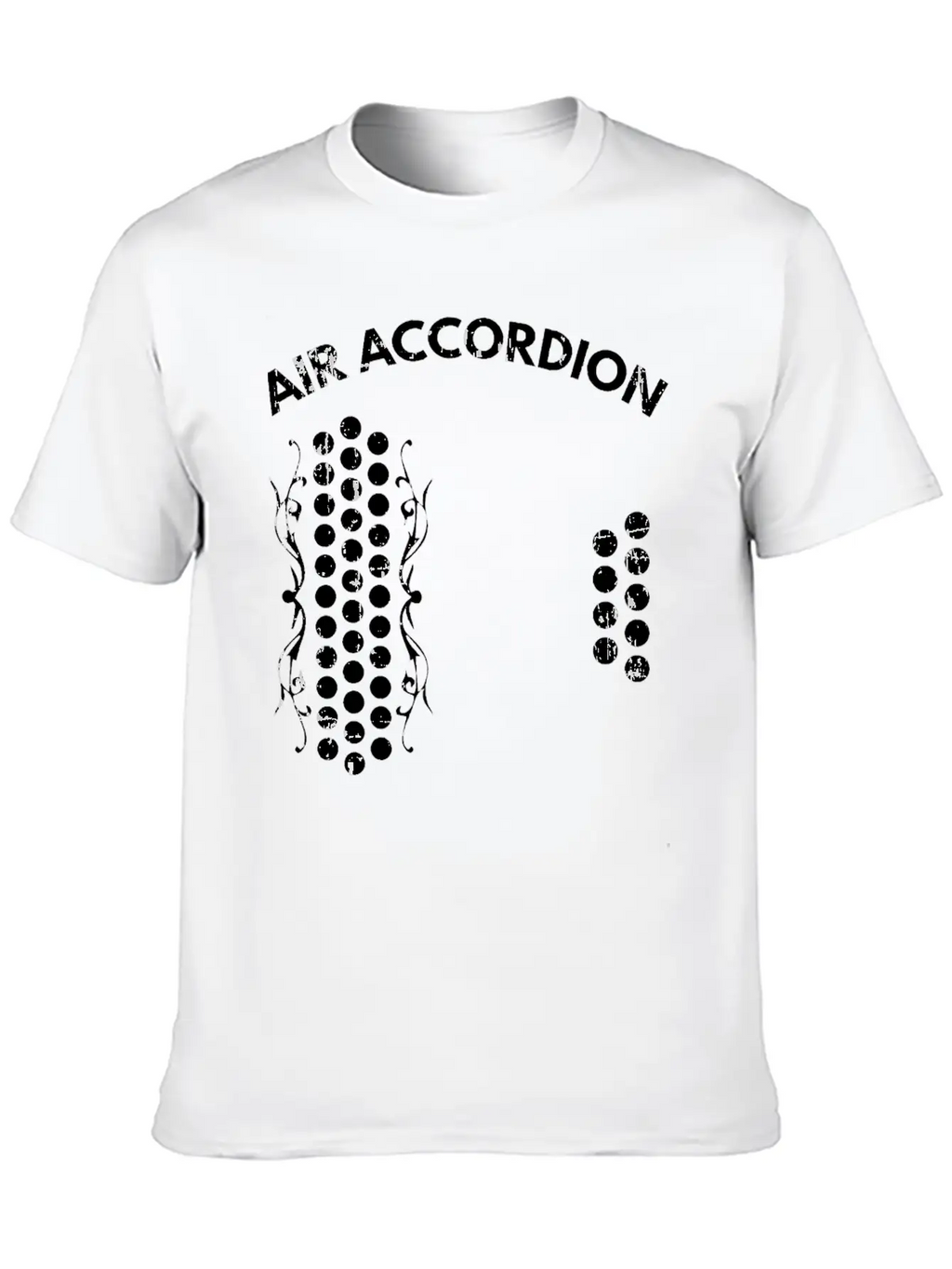Air Accordion Graphic T Shirt Unisex Casual T-Shirt – Clean Design For Daily Comfort
