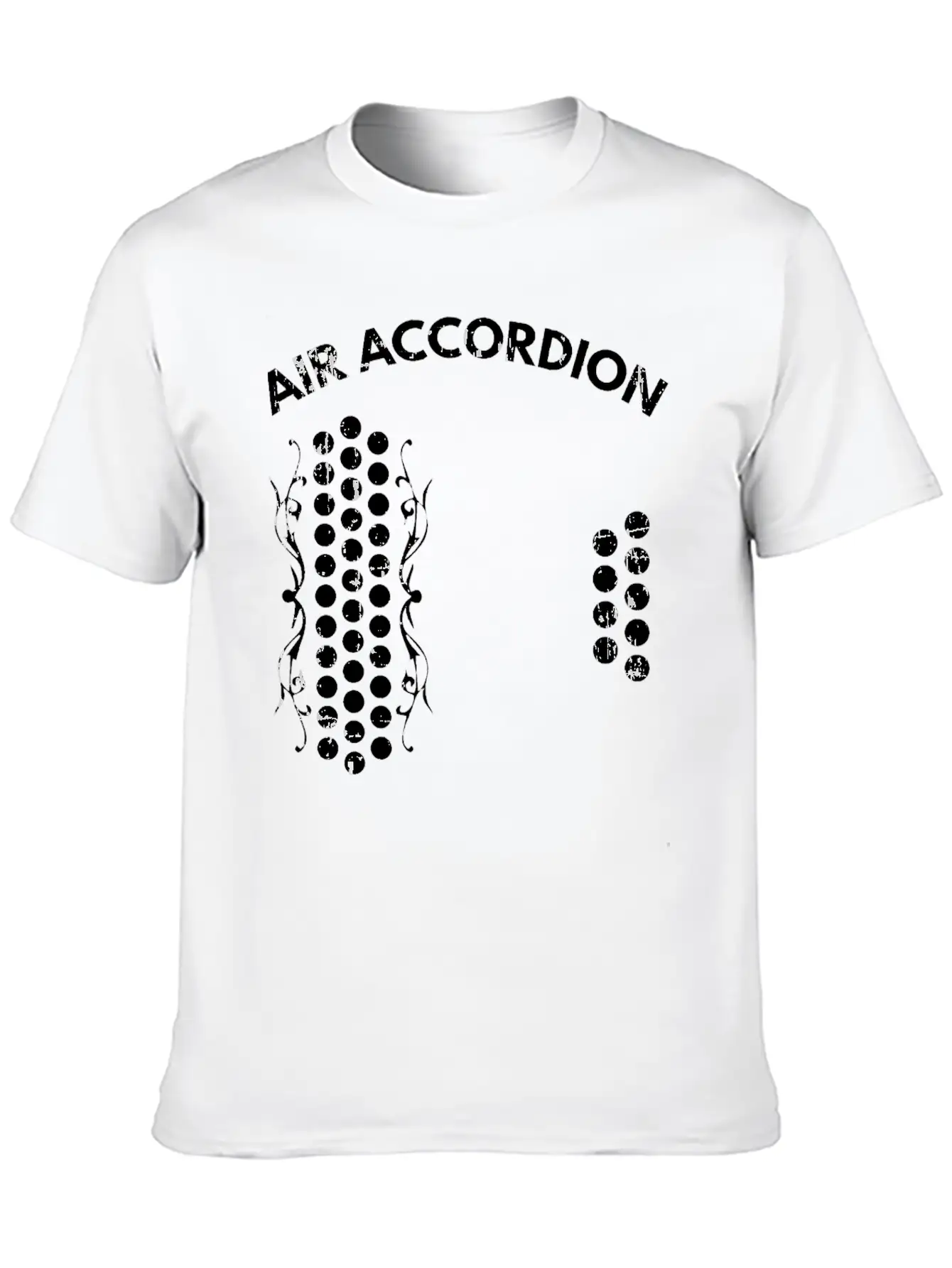Air Accordion Graphic T Shirt Unisex Casual T-Shirt – Clean Design For Daily Comfort