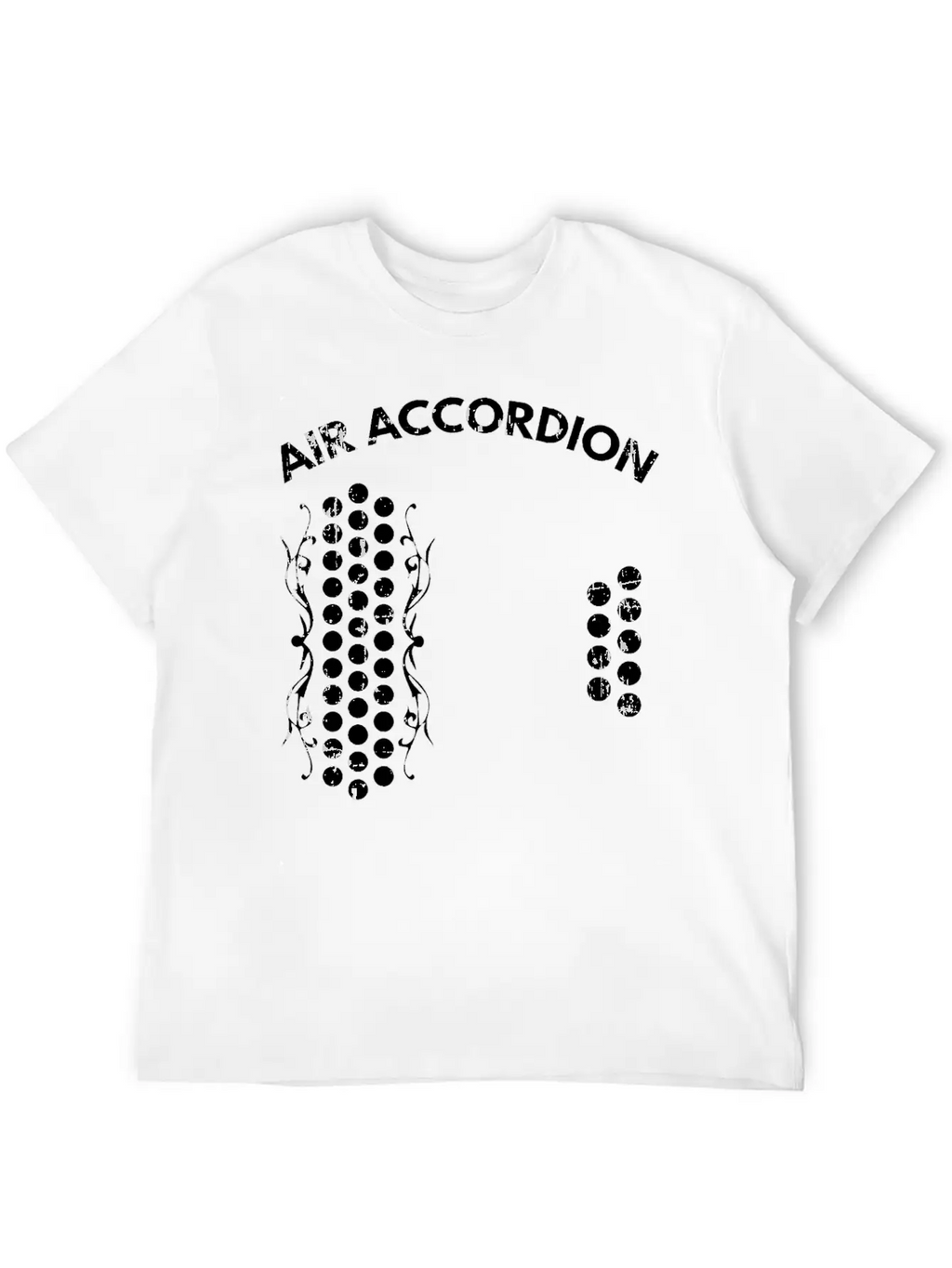 Air Accordion Graphic T Shirt Unisex Casual T-Shirt – Clean Design For Daily Comfort