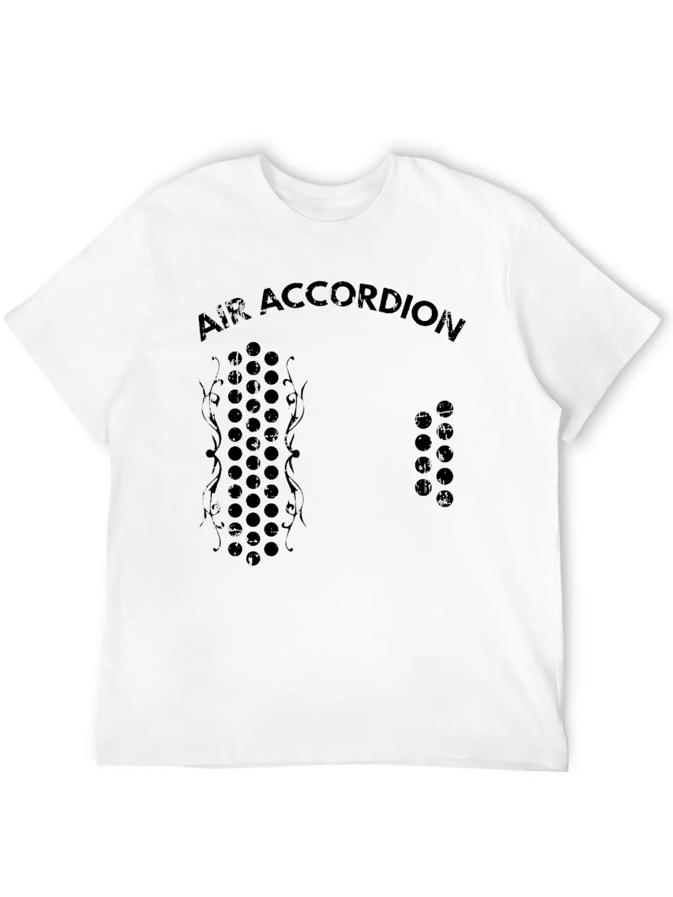 Air Accordion Graphic T Shirt Unisex Casual T-Shirt – Clean Design For Daily Comfort