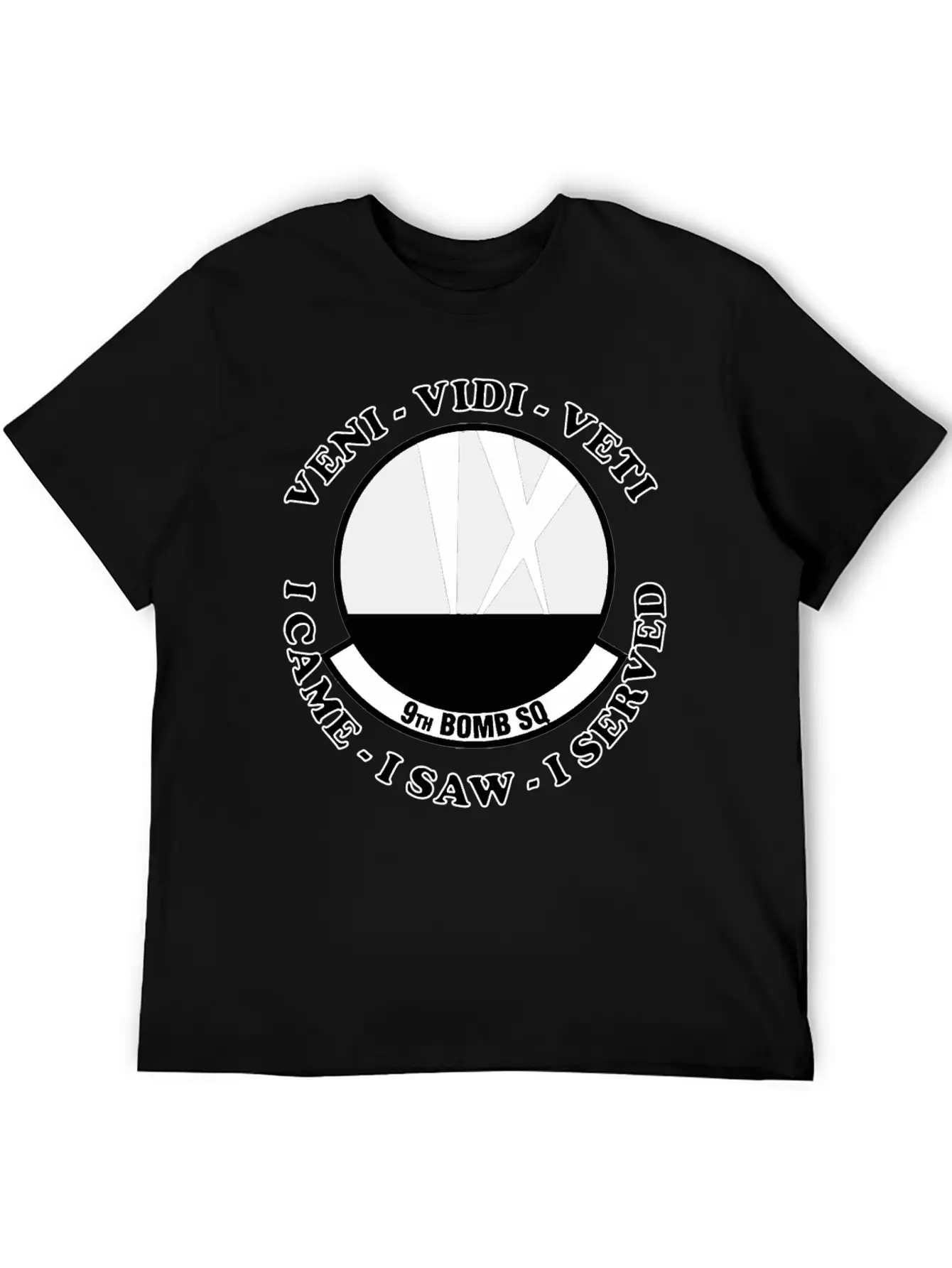 Air Force 9Th Bomb Squadron Insignia Stylish Everyday T-Shirt – Unisex Basic Cotton Tee