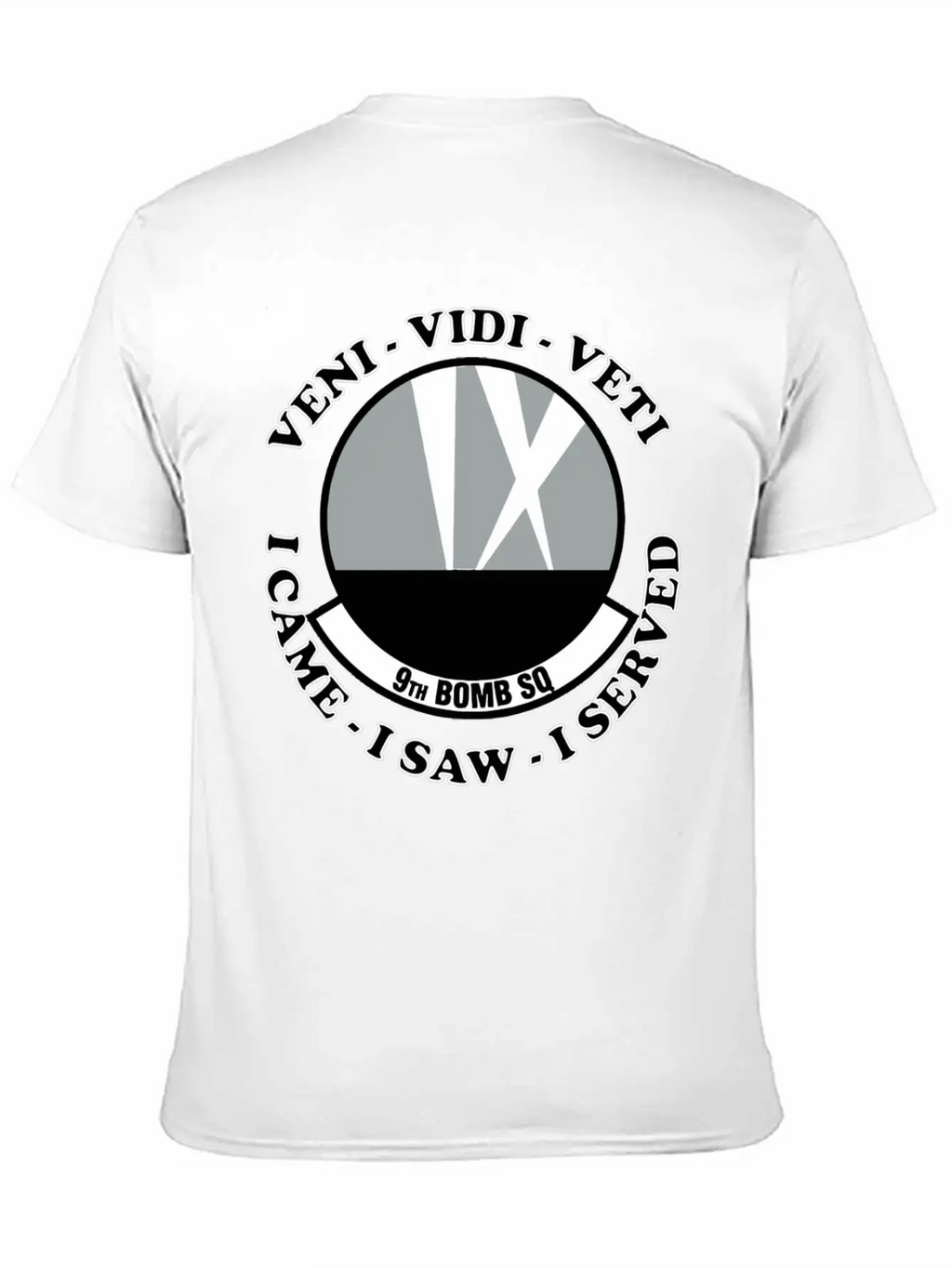 Air Force 9Th Bomb Squadron Insignia Stylish Everyday T-Shirt – Unisex Basic Cotton Tee