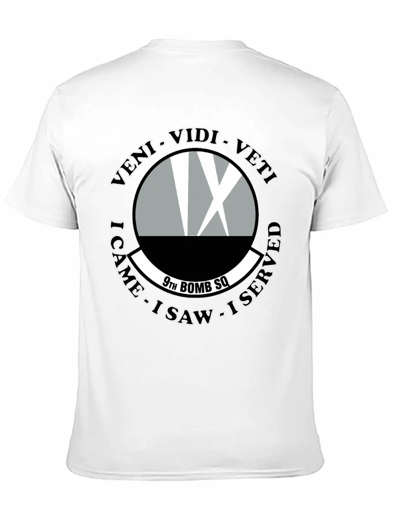 Air Force 9Th Bomb Squadron Insignia Stylish Everyday T-Shirt – Unisex Basic Cotton Tee