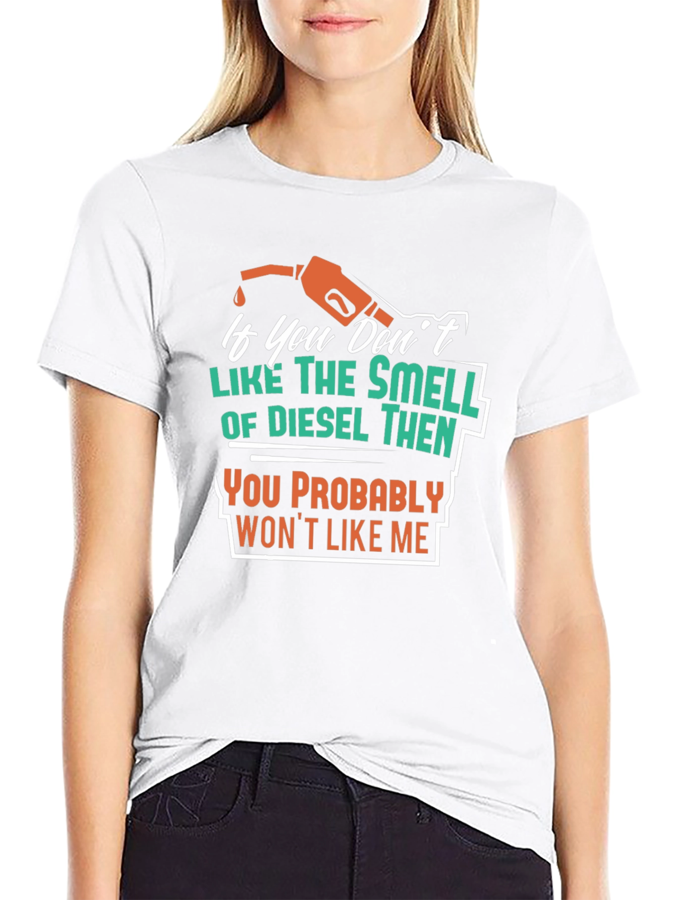 Diesel Smell T-Shirt - Funny Graphic Tee for Mechanics