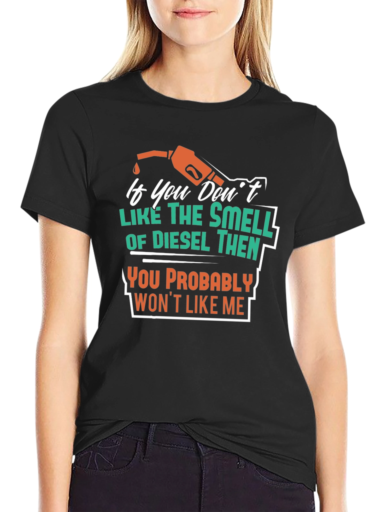 Diesel Smell T-Shirt - Funny Graphic Tee for Mechanics