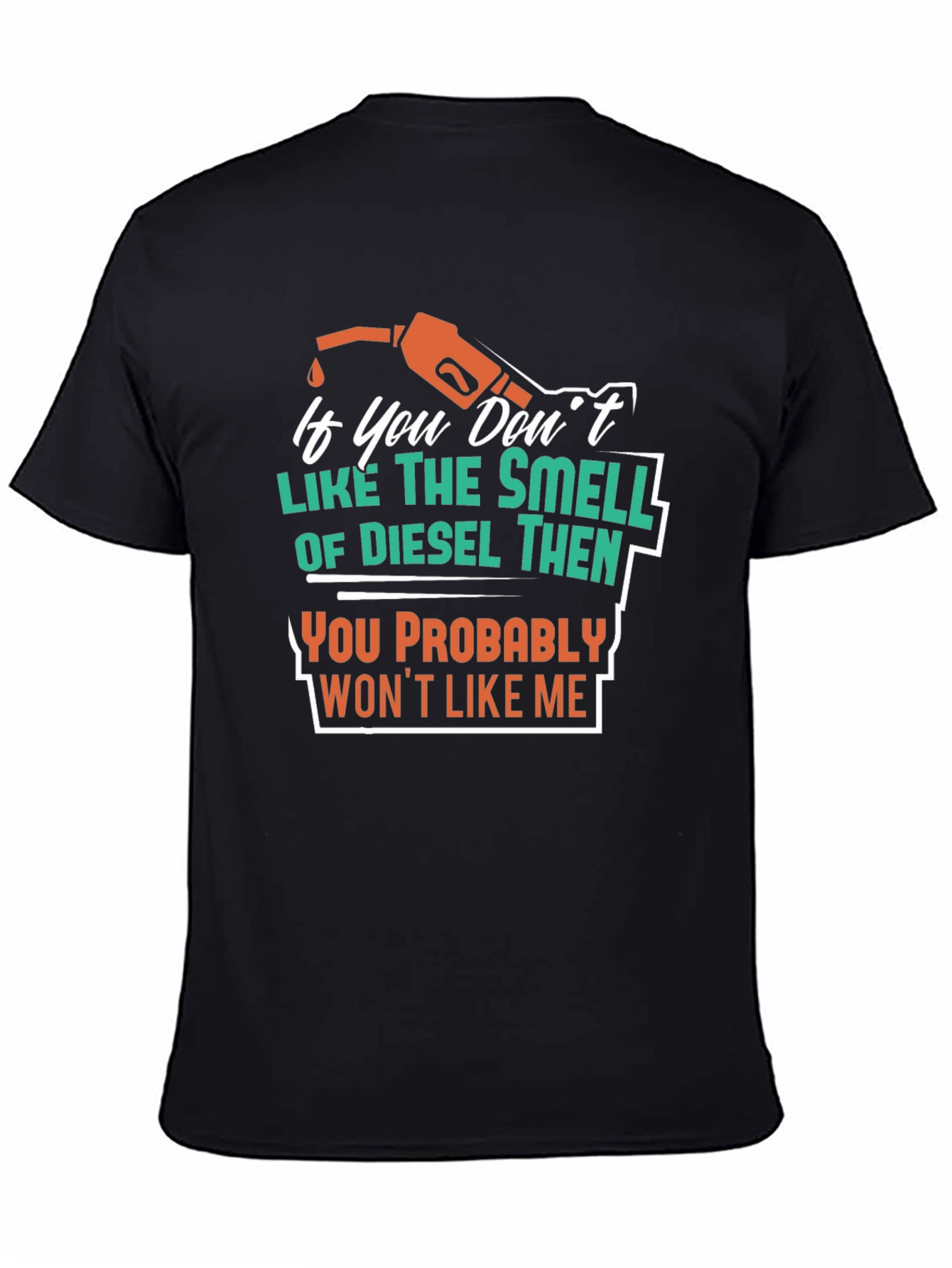 Diesel Smell T-Shirt - Funny Graphic Tee for Mechanics