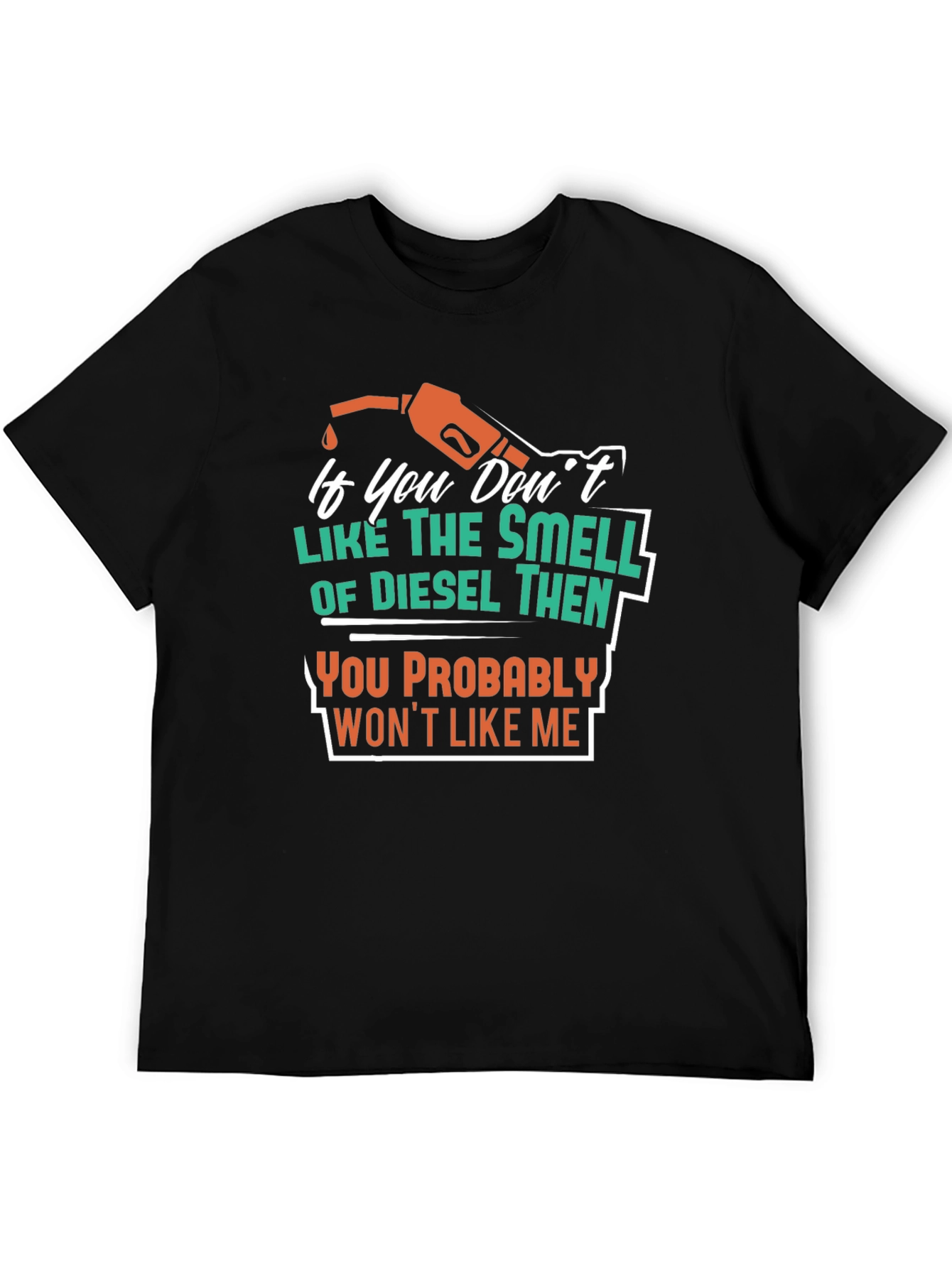 Diesel Smell T-Shirt - Funny Graphic Tee for Mechanics