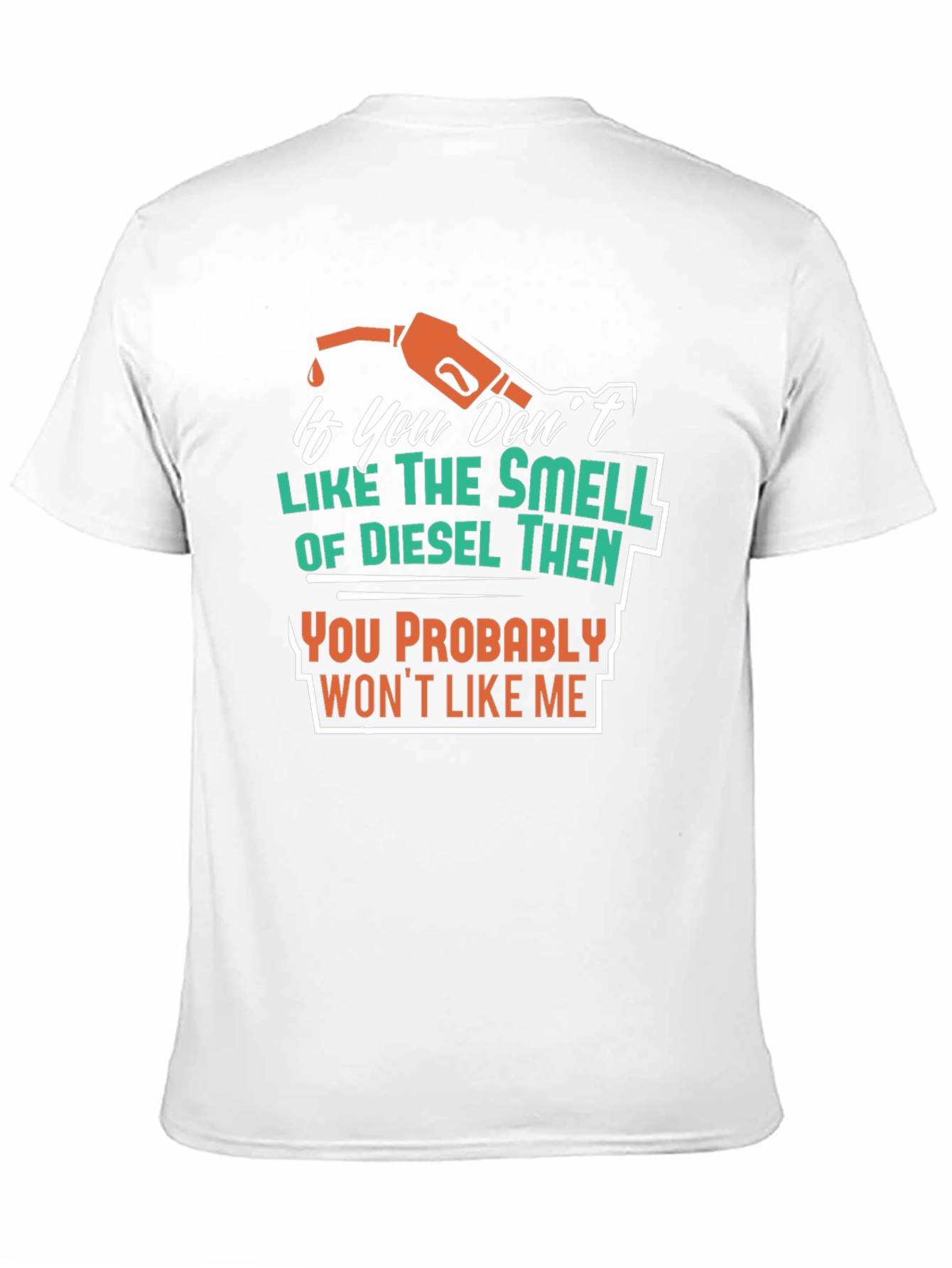 Diesel Smell T-Shirt - Funny Graphic Tee for Mechanics