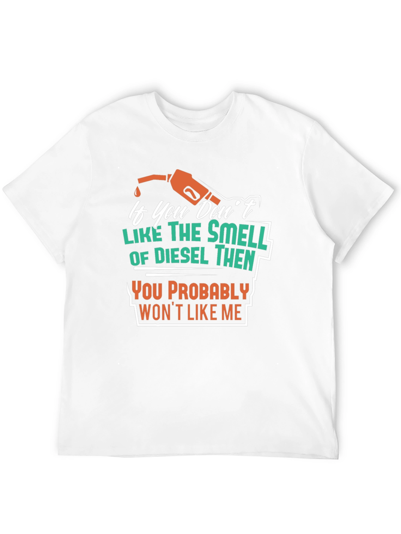 Diesel Smell T-Shirt - Funny Graphic Tee for Mechanics