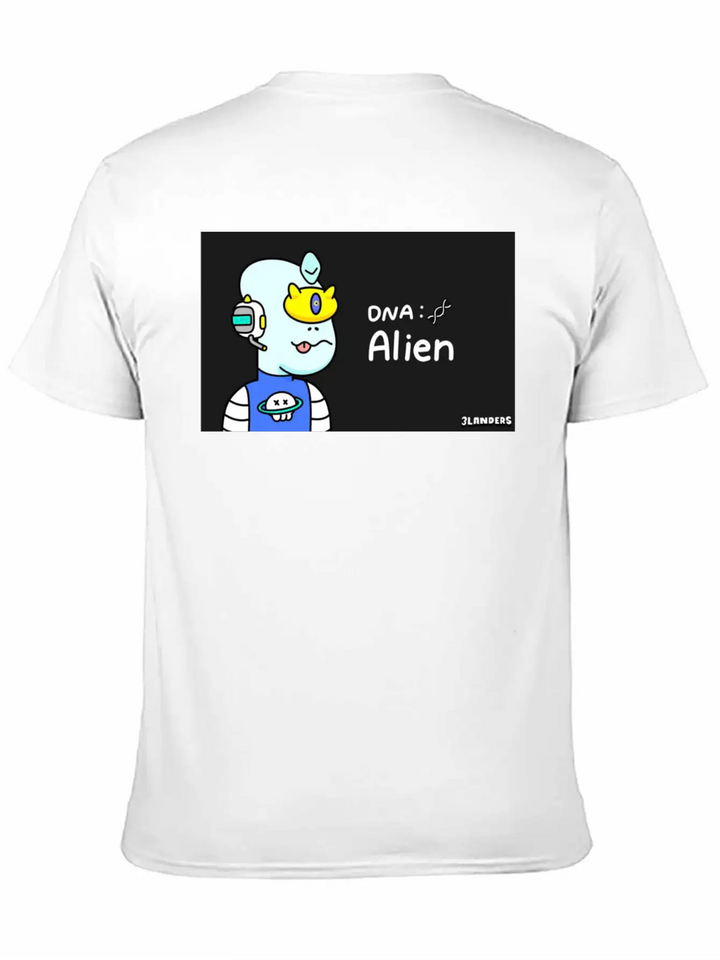 Alien DNA Unisex Casual T-Shirt – Clean Design For Daily Comfort
