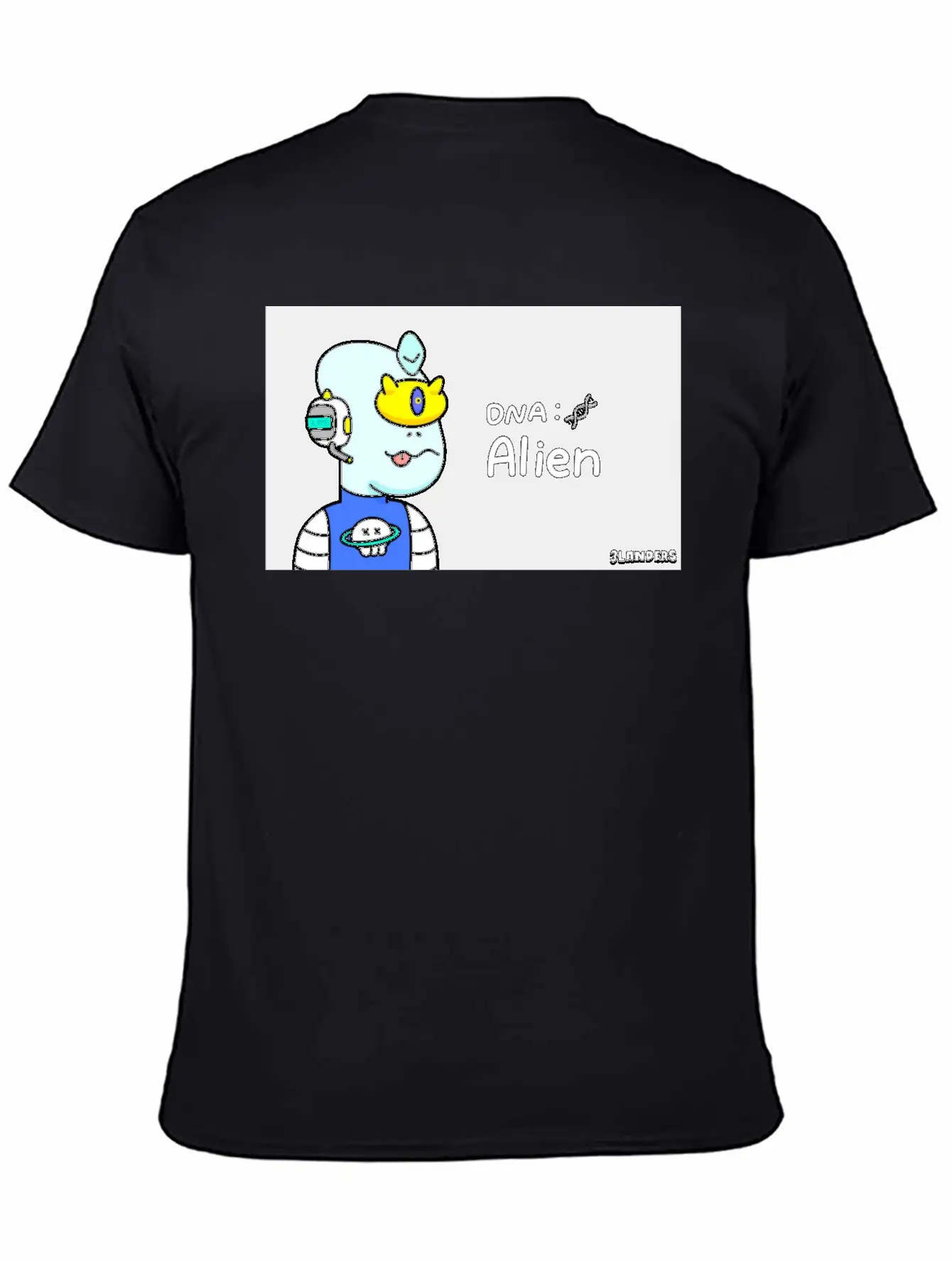 Alien DNA Unisex Casual T-Shirt – Clean Design For Daily Comfort