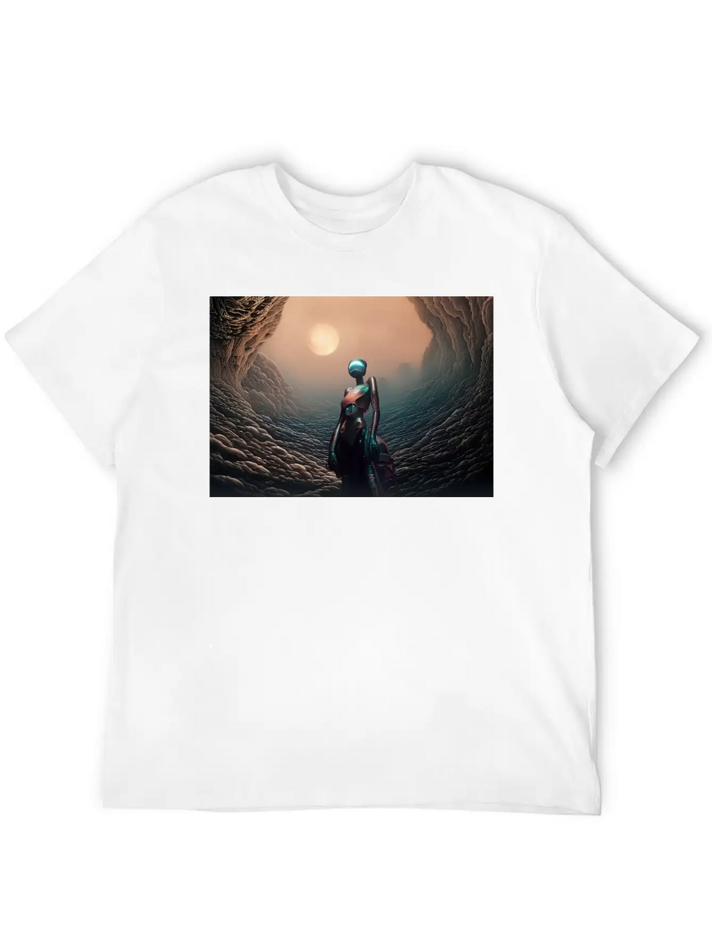 Alien Essential Cotton Tee For Daily Outfits – Unisex Style
