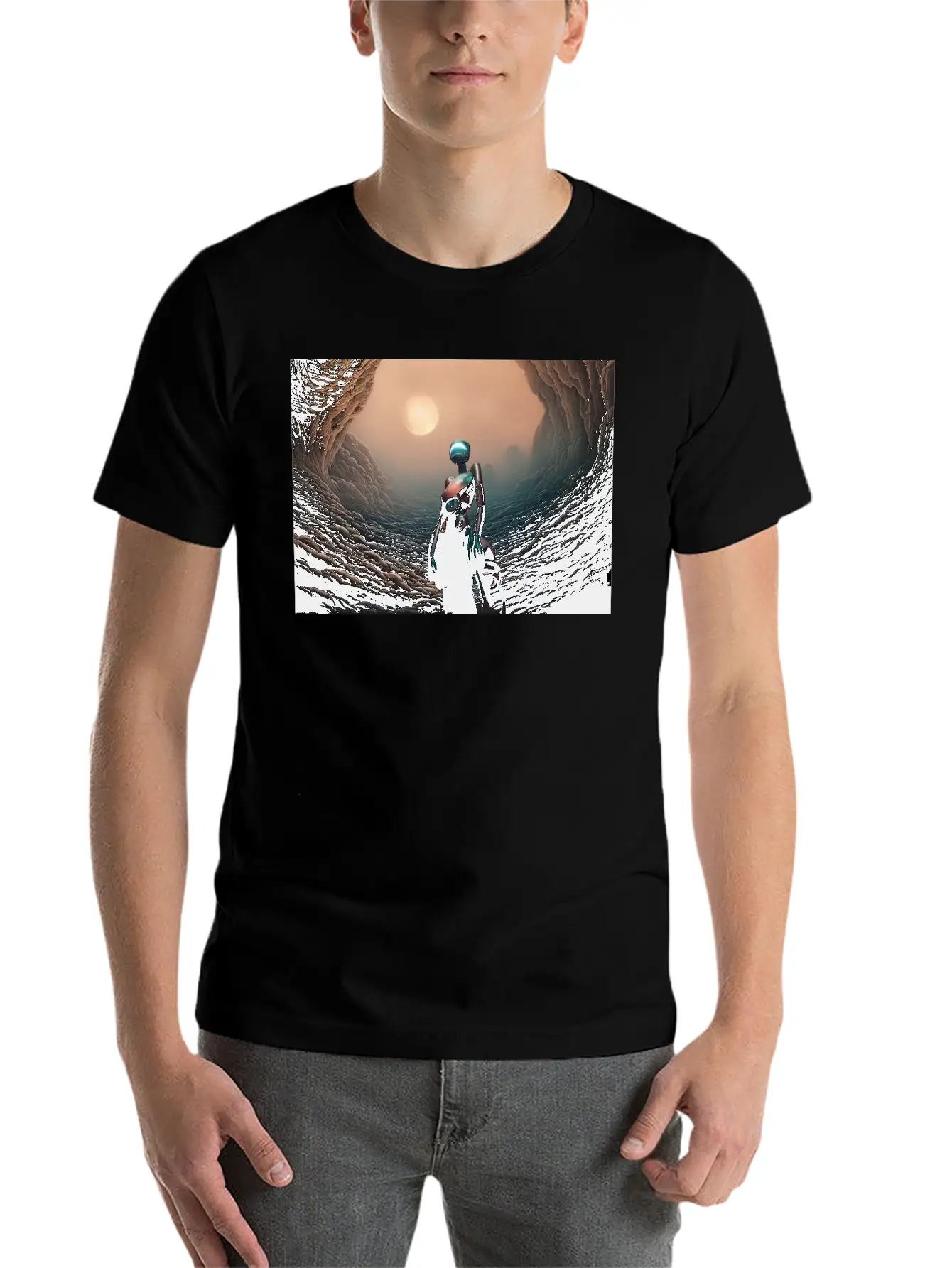 Alien Essential Cotton Tee For Daily Outfits – Unisex Style