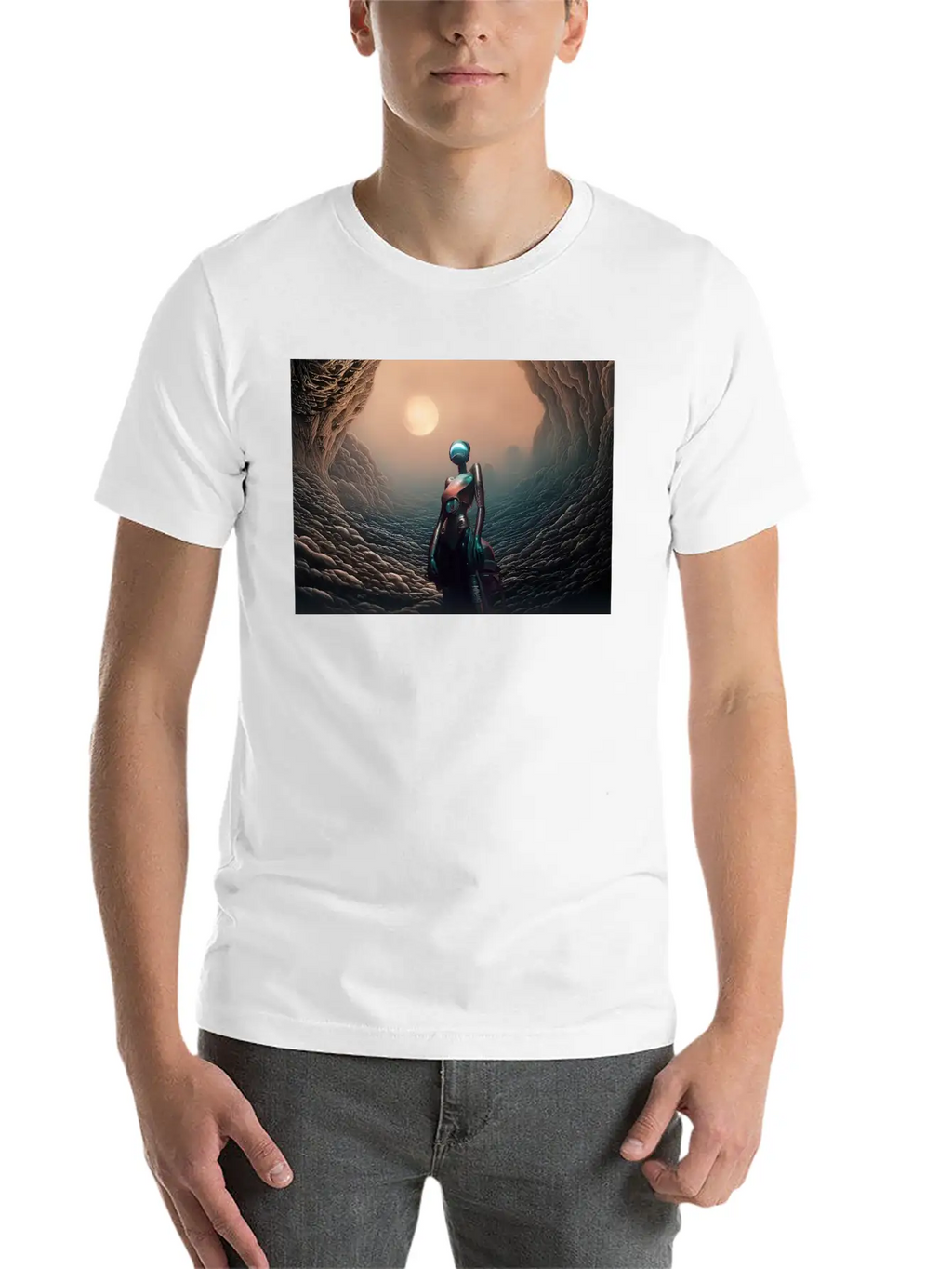 Alien Essential Cotton Tee For Daily Outfits – Unisex Style