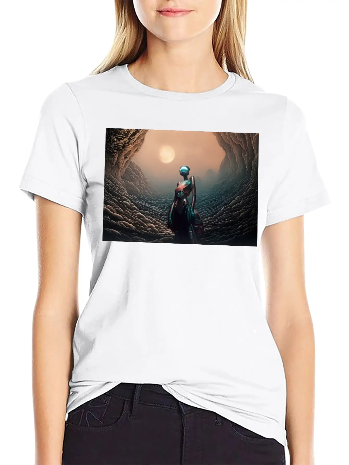 Alien Essential Cotton Tee For Daily Outfits – Unisex Style