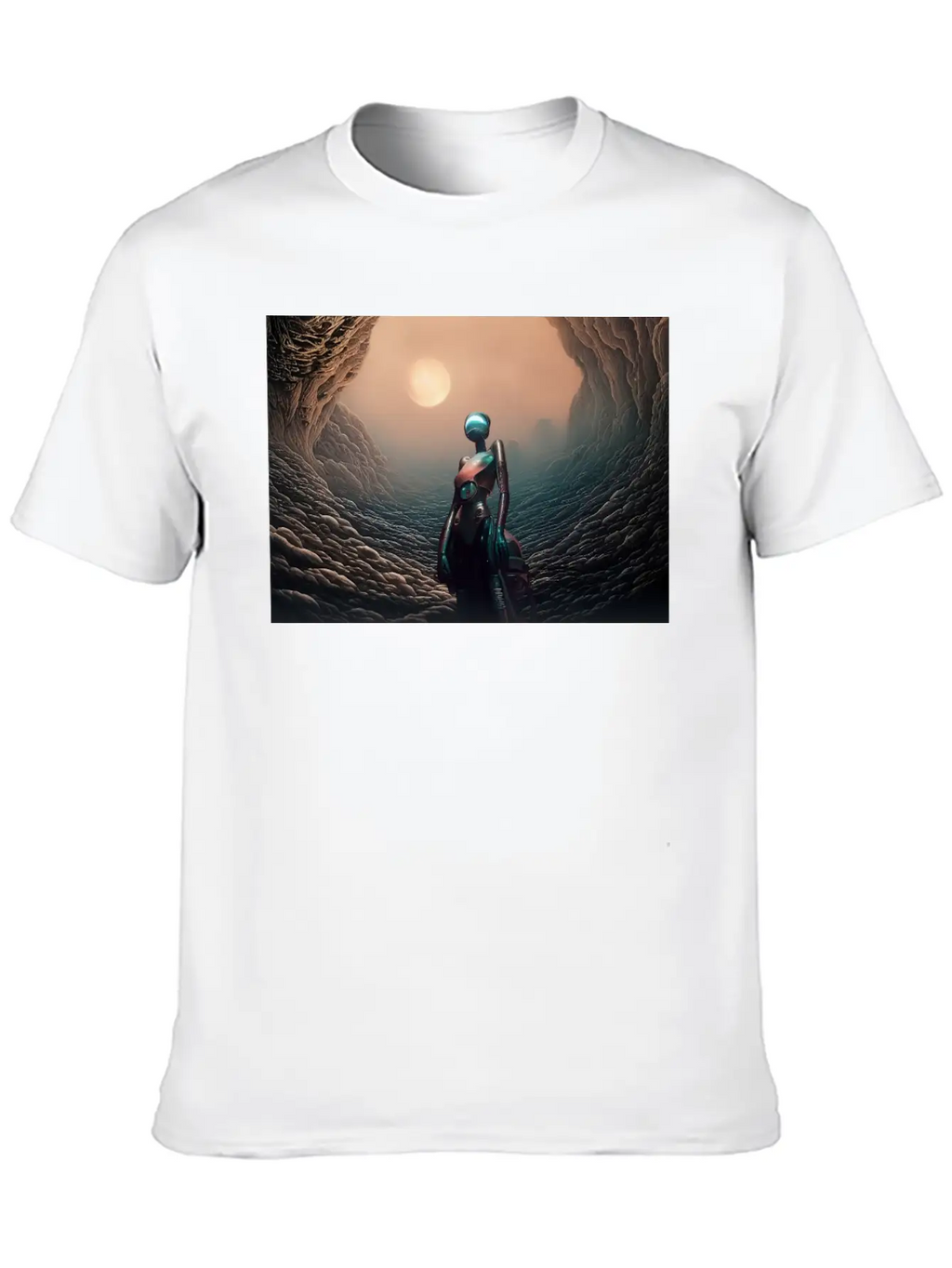 Alien Essential Cotton Tee For Daily Outfits – Unisex Style