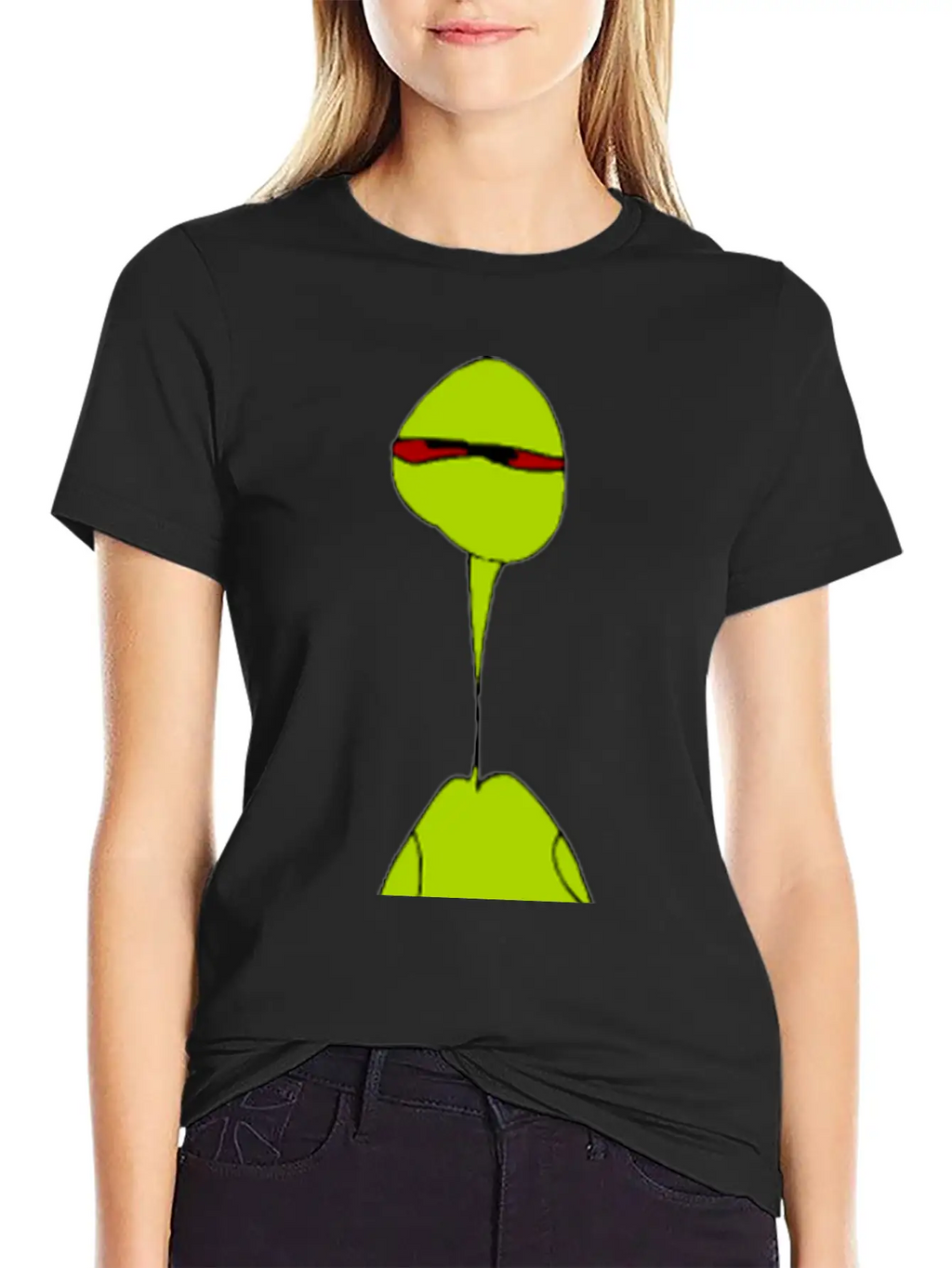 Alien Female Essential Cotton Tee For Daily Outfits – Unisex Style