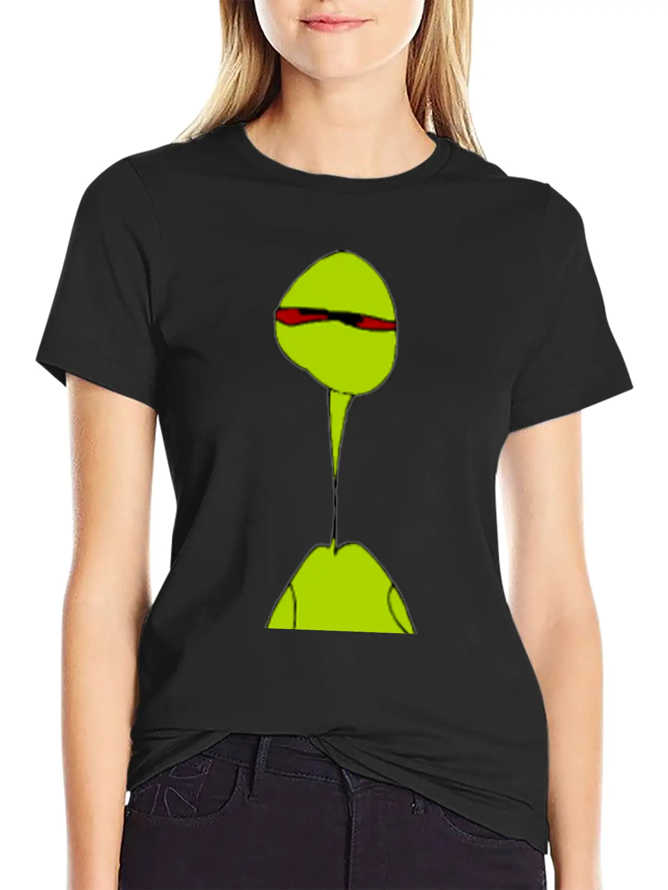 Alien Female Essential Cotton Tee For Daily Outfits – Unisex Style