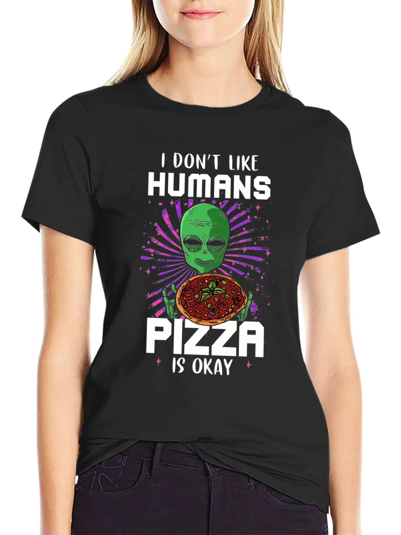 Alien Gift Extraterrestrial UFO AREA 51 Sci-fi Breathable Graphic T-Shirt – Perfect For Casual Days