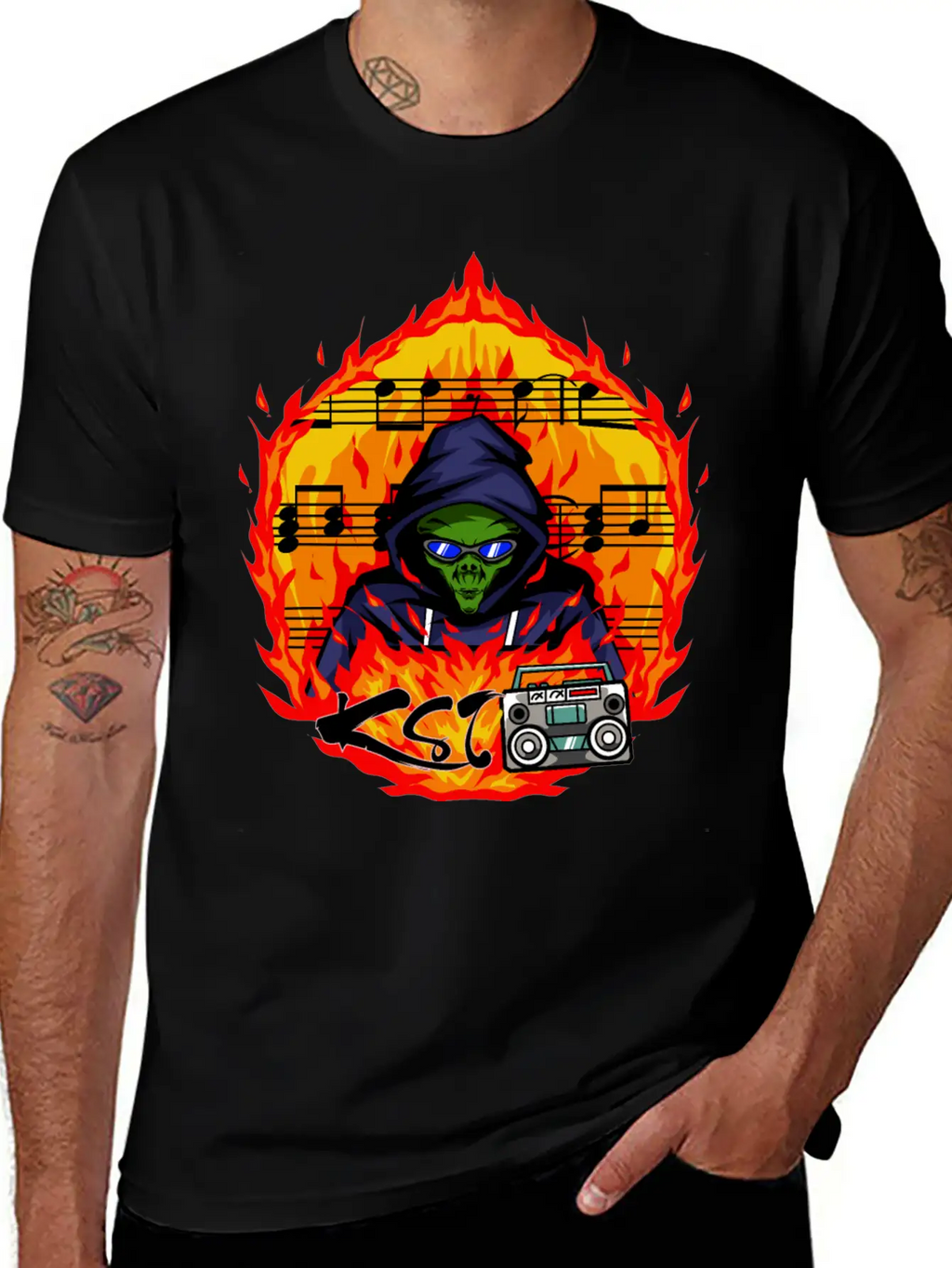 Alien Radio Relaxed Everyday Tee – Lightweight And Durable Cotton