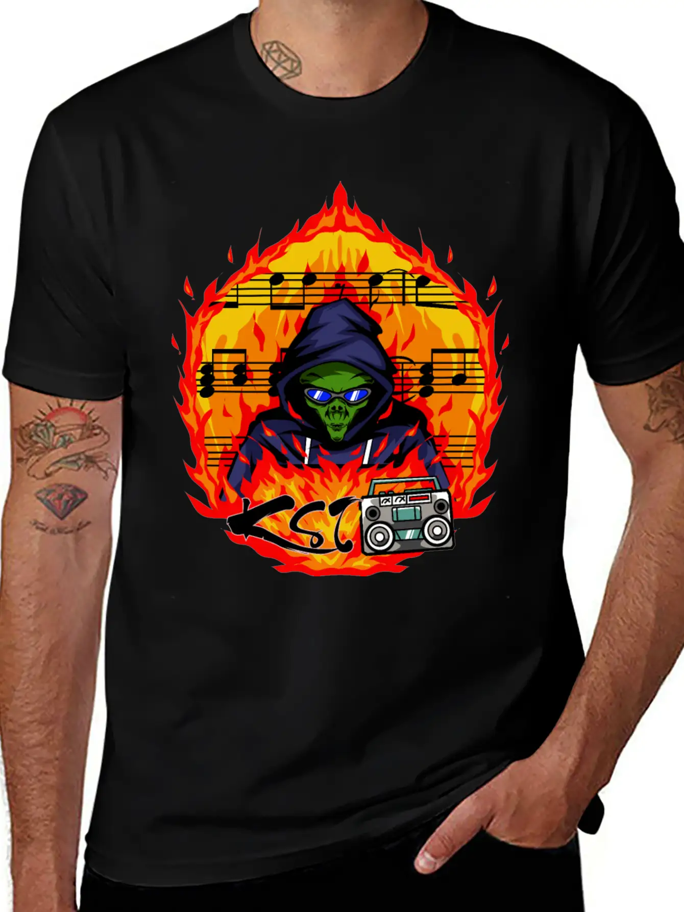 Alien Radio Relaxed Everyday Tee – Lightweight And Durable Cotton