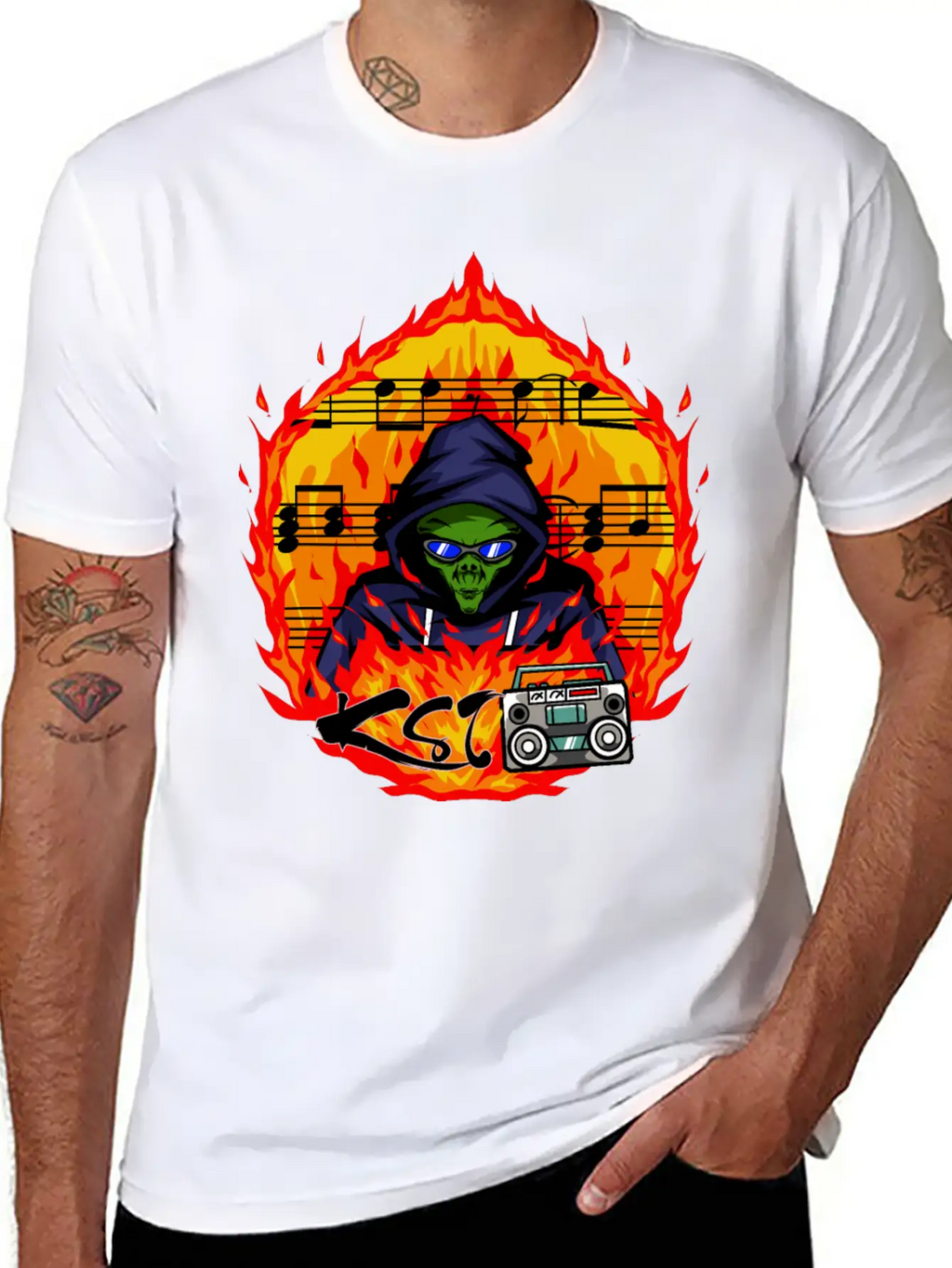 Alien Radio Relaxed Everyday Tee – Lightweight And Durable Cotton
