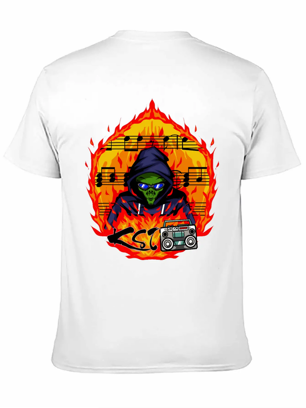 Alien Radio Relaxed Everyday Tee – Lightweight And Durable Cotton
