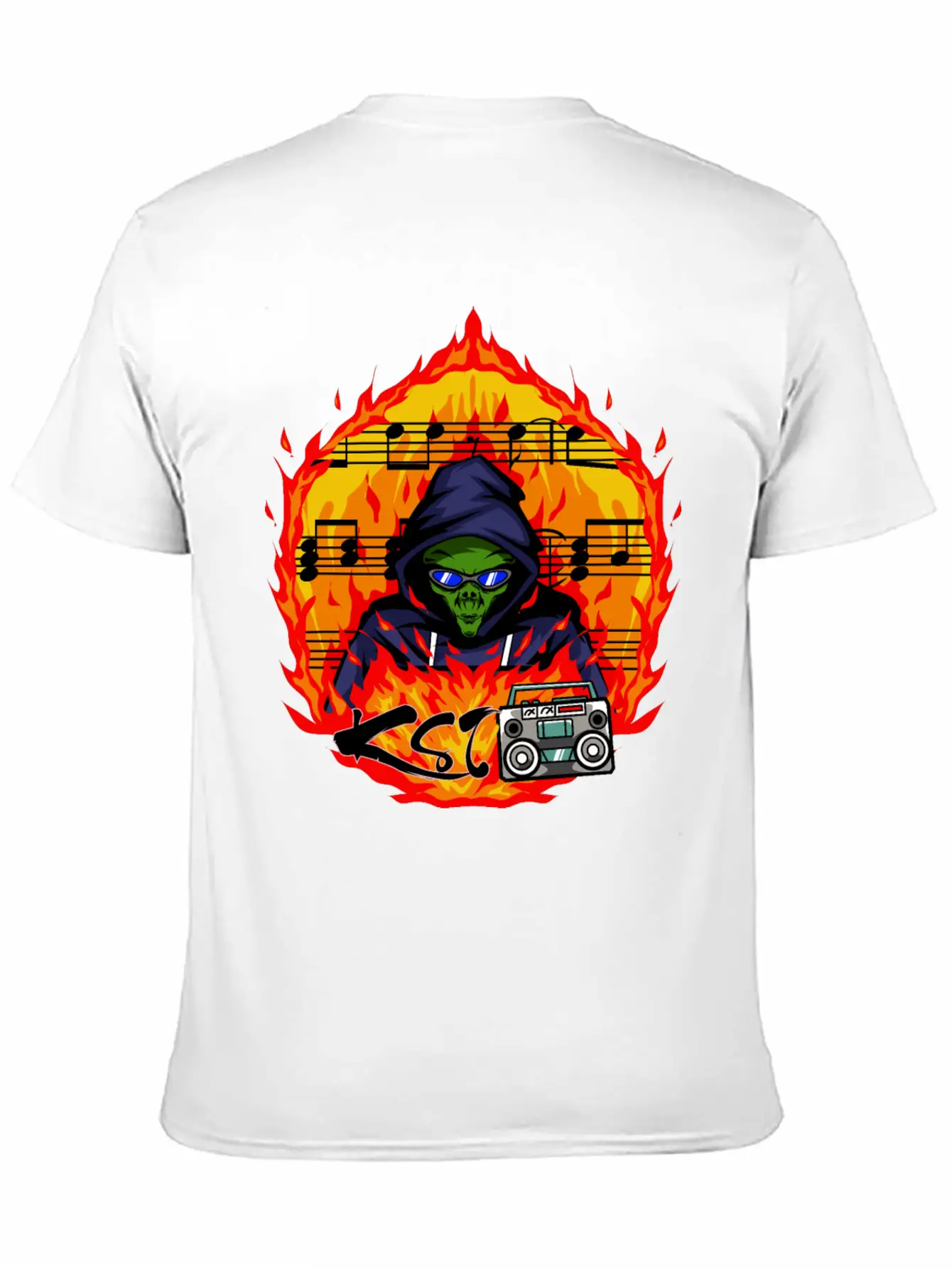 Alien Radio Relaxed Everyday Tee – Lightweight And Durable Cotton