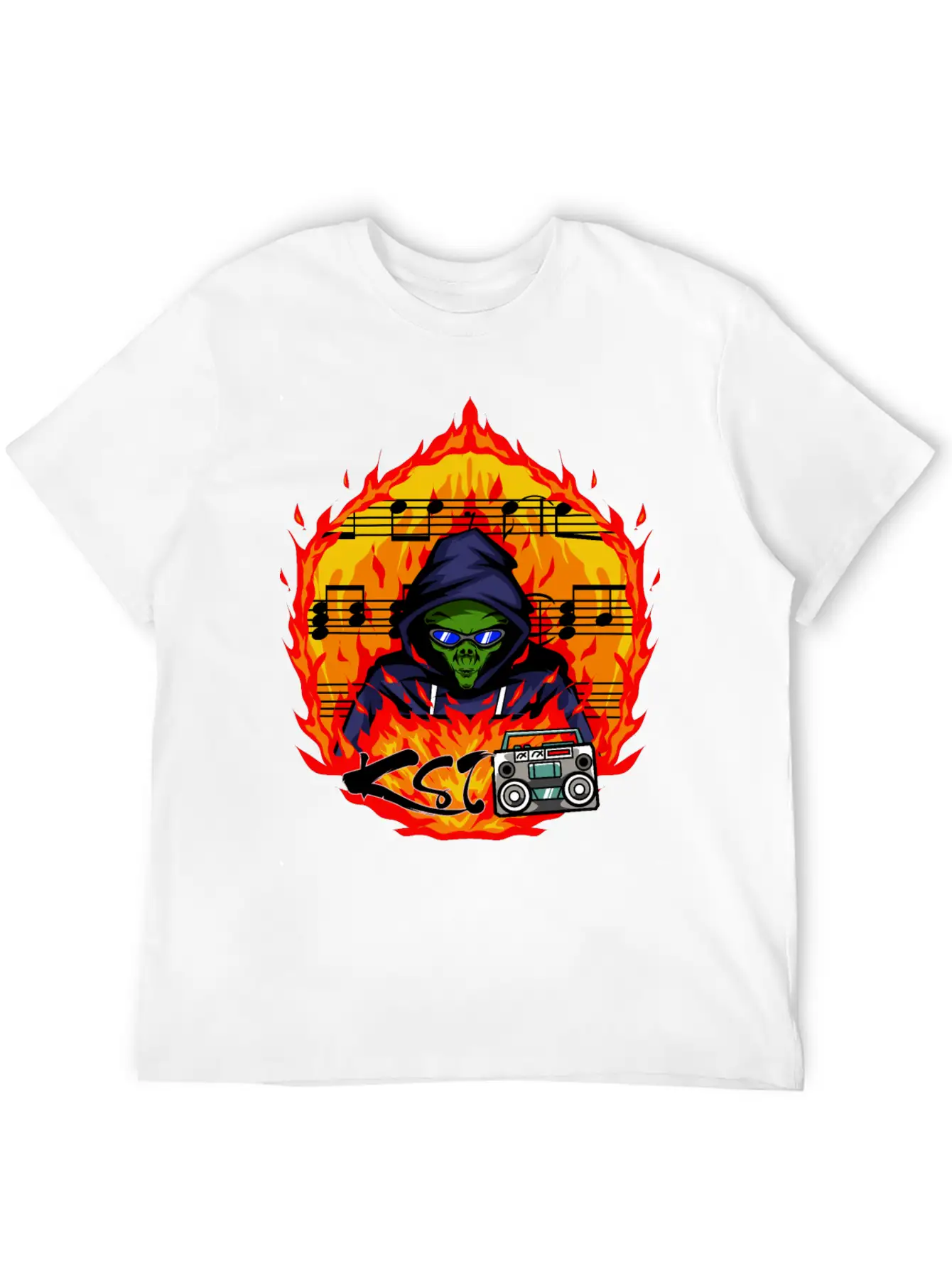 Alien Radio Relaxed Everyday Tee – Lightweight And Durable Cotton