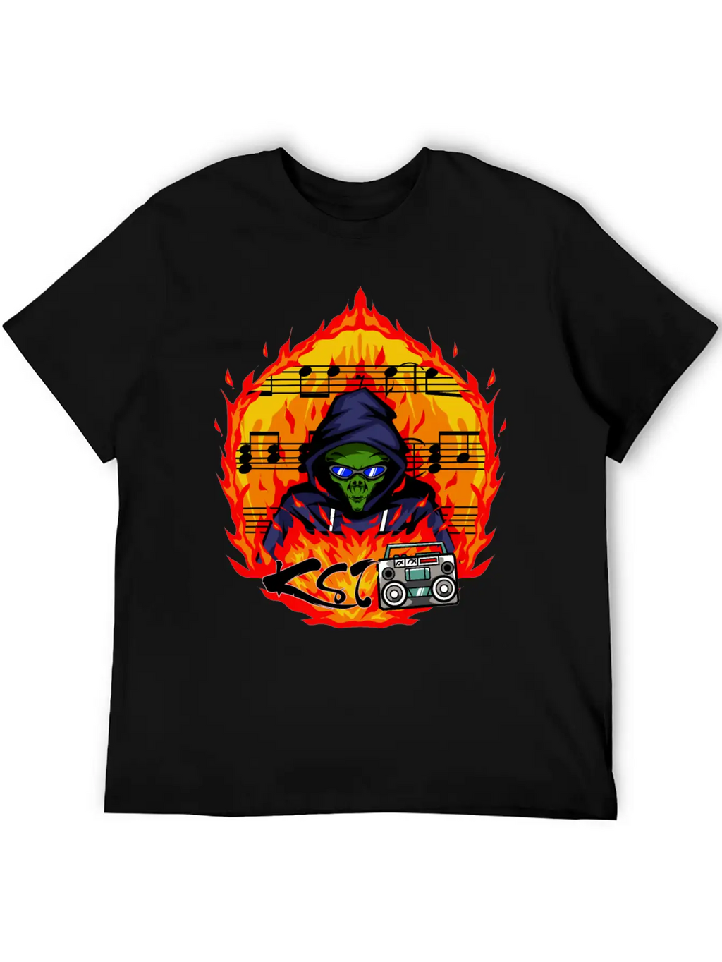 Alien Radio Relaxed Everyday Tee – Lightweight And Durable Cotton