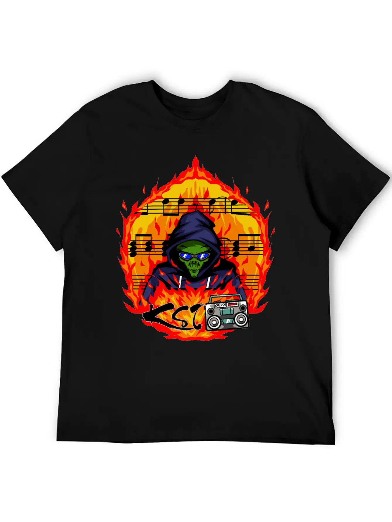 Alien Radio Relaxed Everyday Tee – Lightweight And Durable Cotton