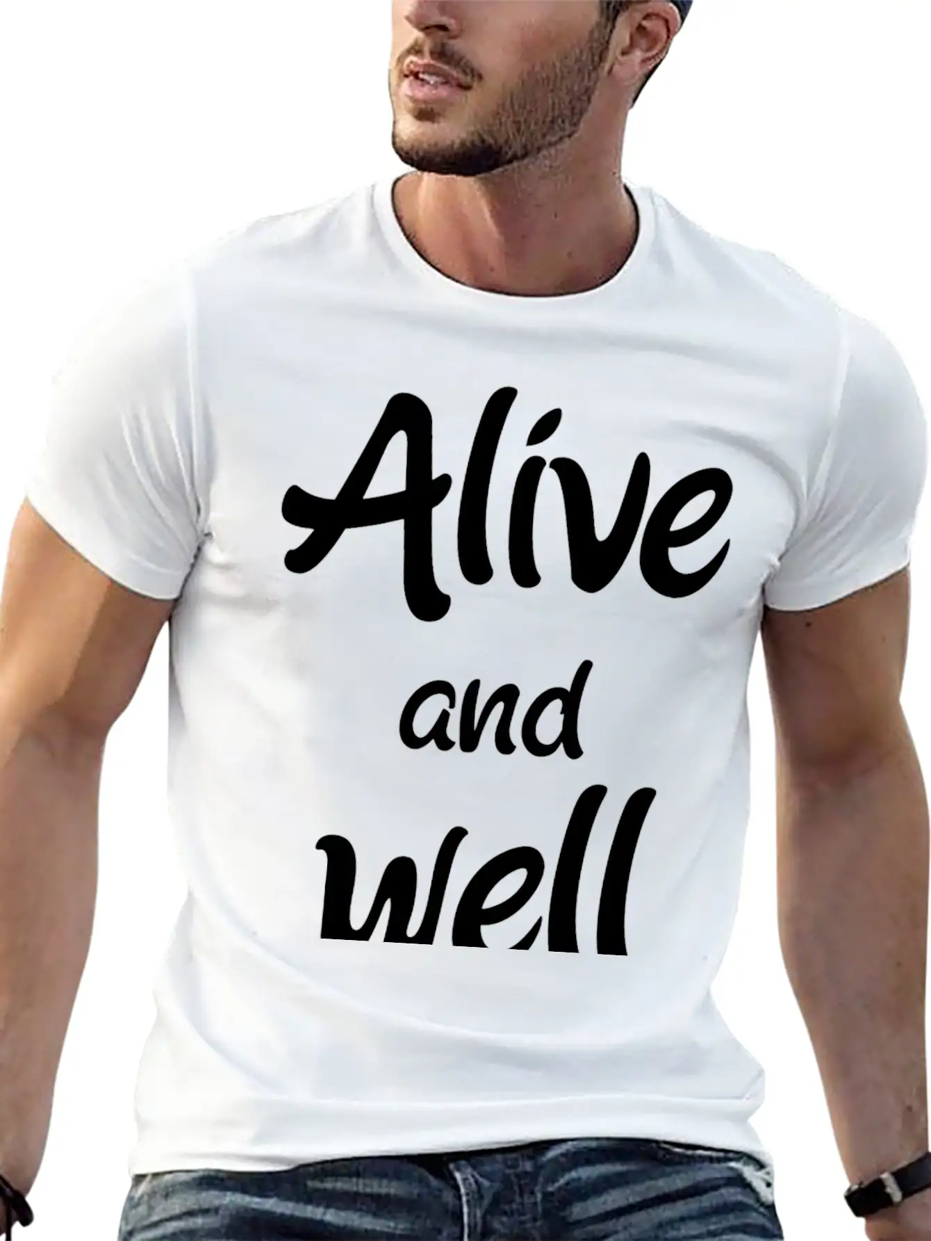 Alive And Well Unisex Casual T-Shirt – Clean Design For Daily Comfort
