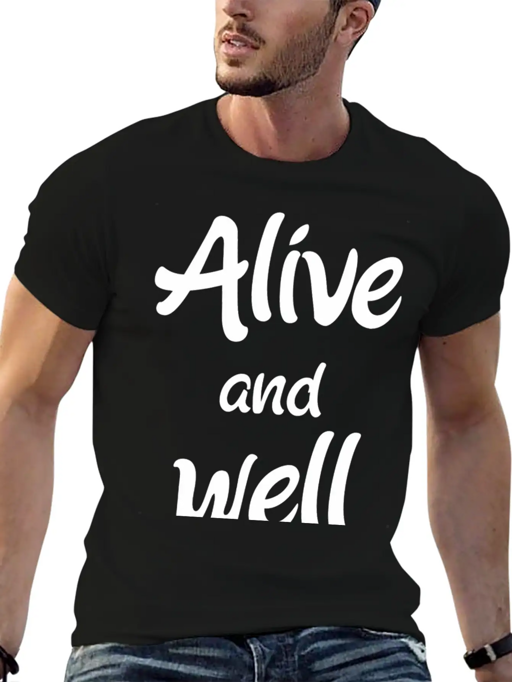Alive And Well Unisex Casual T-Shirt – Clean Design For Daily Comfort