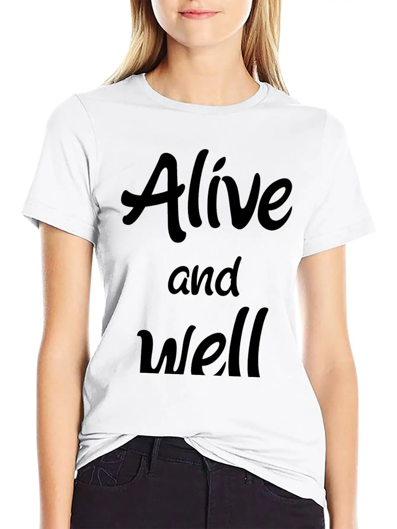 Alive And Well Unisex Casual T-Shirt – Clean Design For Daily Comfort