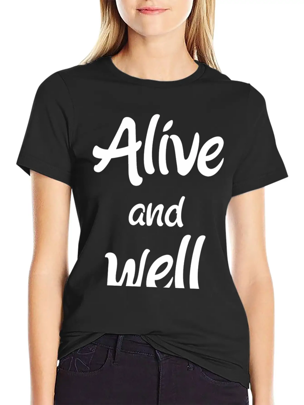 Alive And Well Unisex Casual T-Shirt – Clean Design For Daily Comfort