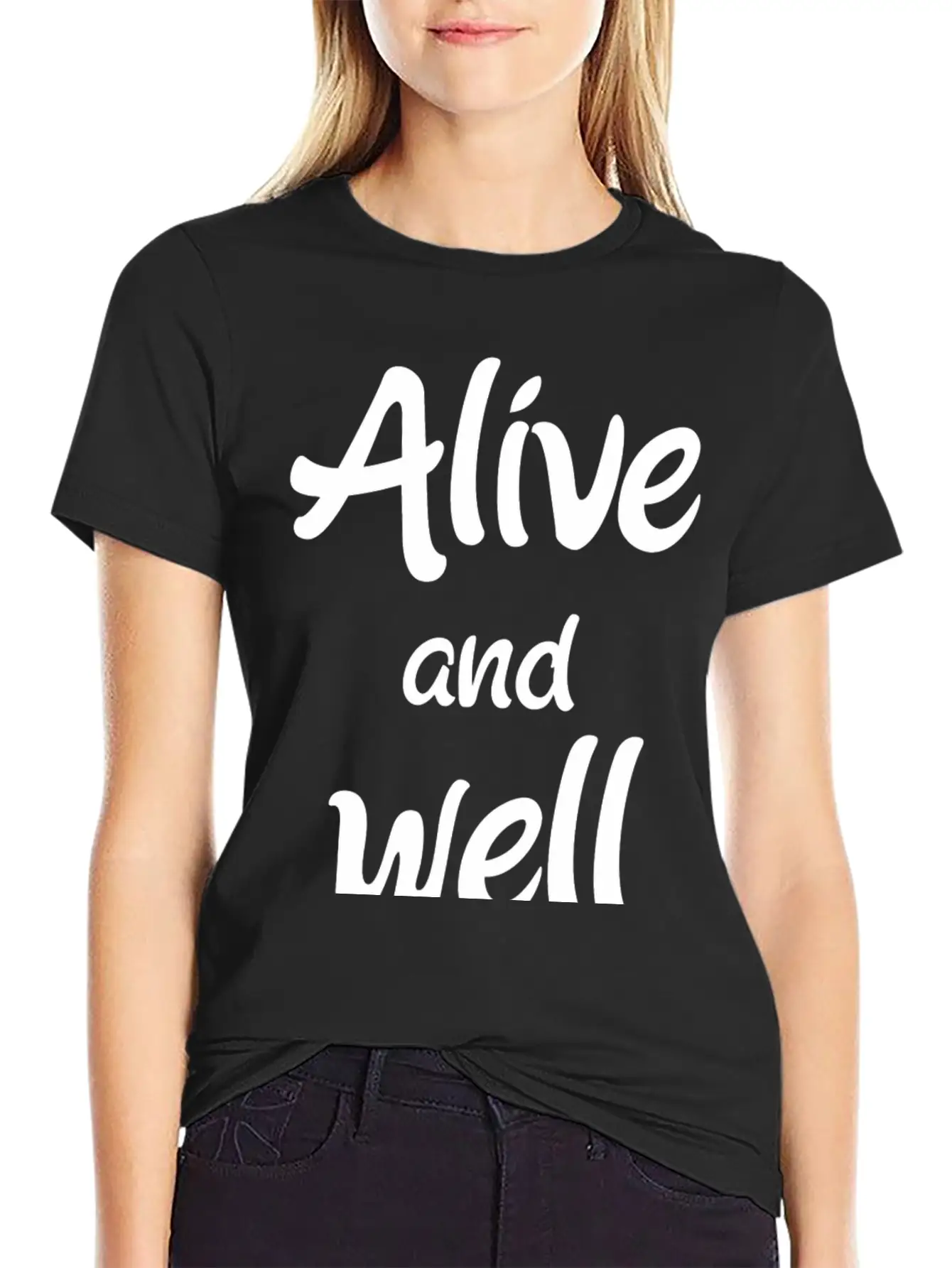 Alive And Well Unisex Casual T-Shirt – Clean Design For Daily Comfort