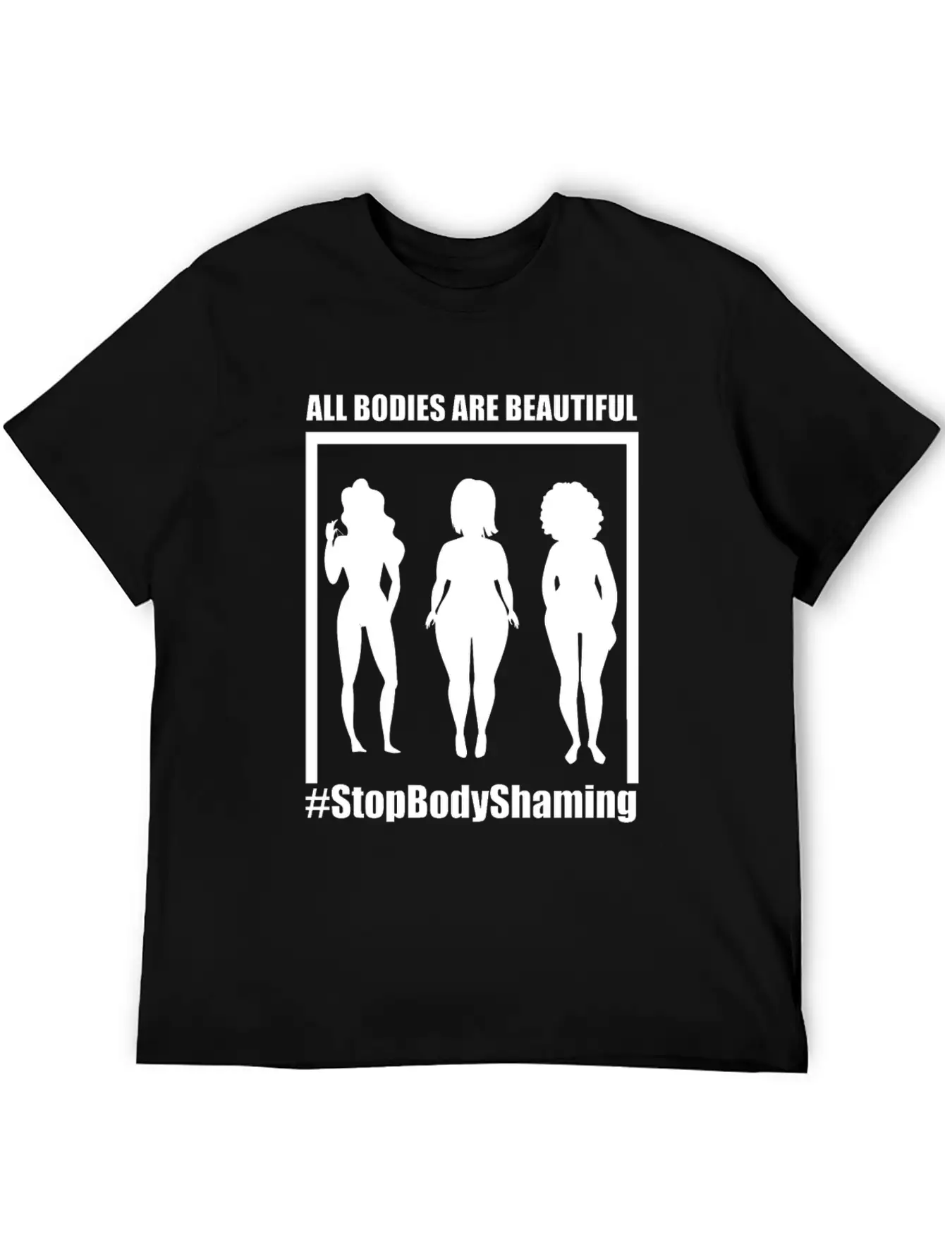 All Bodies Are Beautiful Basic Graphic T-Shirt – Daily Comfort In Soft Cotton