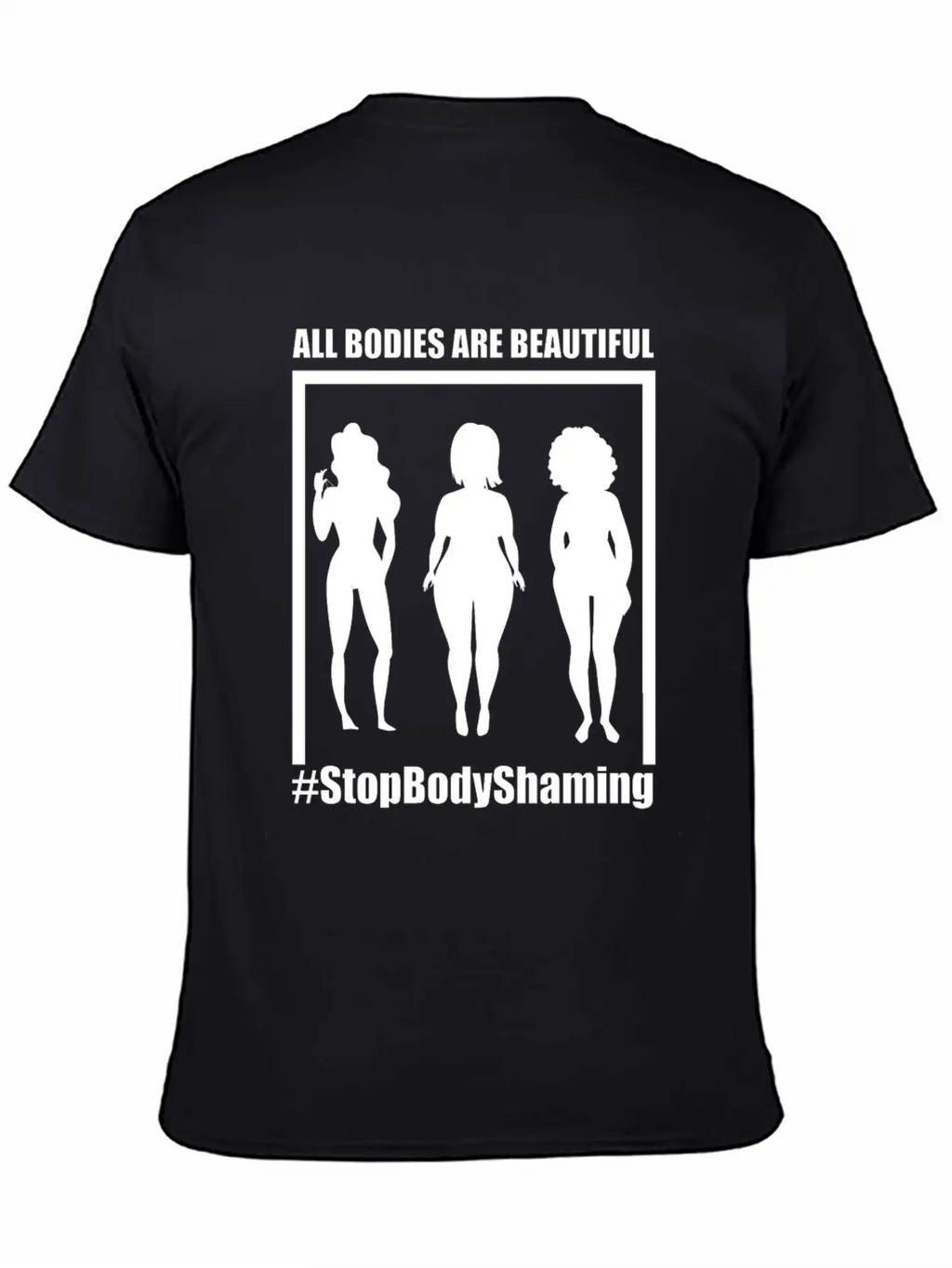 All Bodies Are Beautiful Basic Graphic T-Shirt – Daily Comfort In Soft Cotton