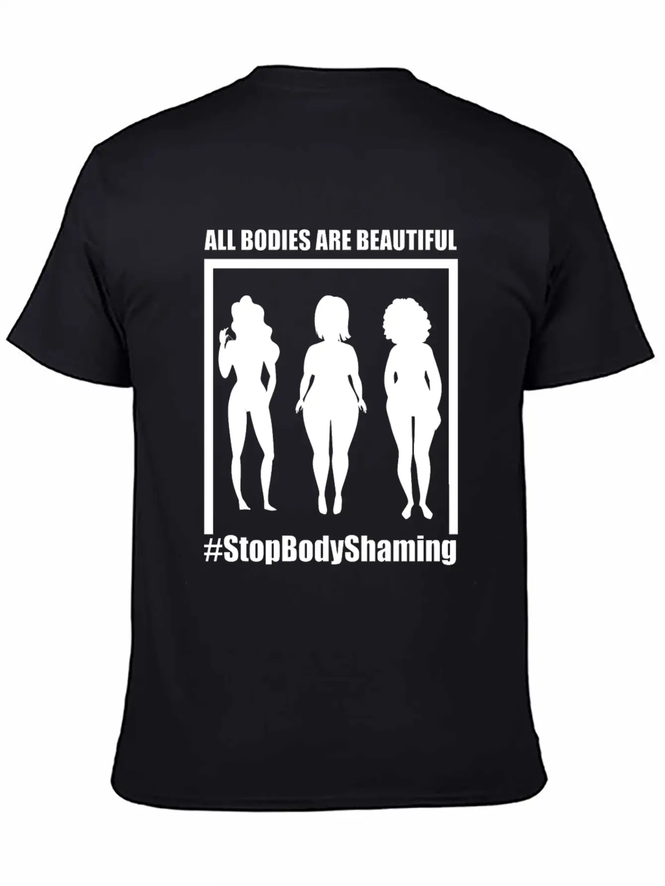 All Bodies Are Beautiful Basic Graphic T-Shirt – Daily Comfort In Soft Cotton