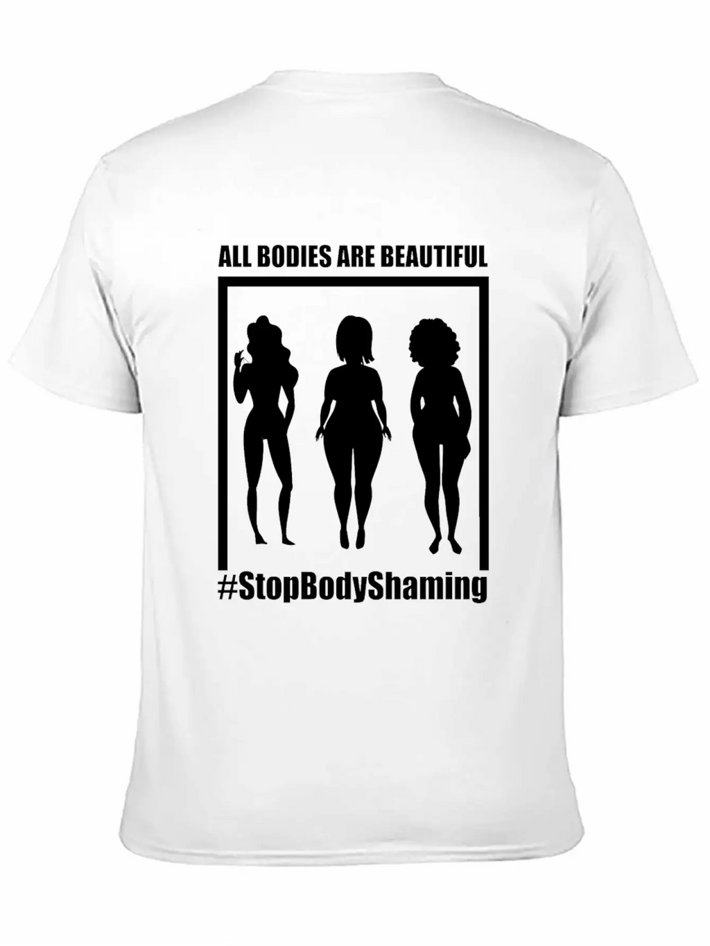 All Bodies Are Beautiful Basic Graphic T-Shirt – Daily Comfort In Soft Cotton
