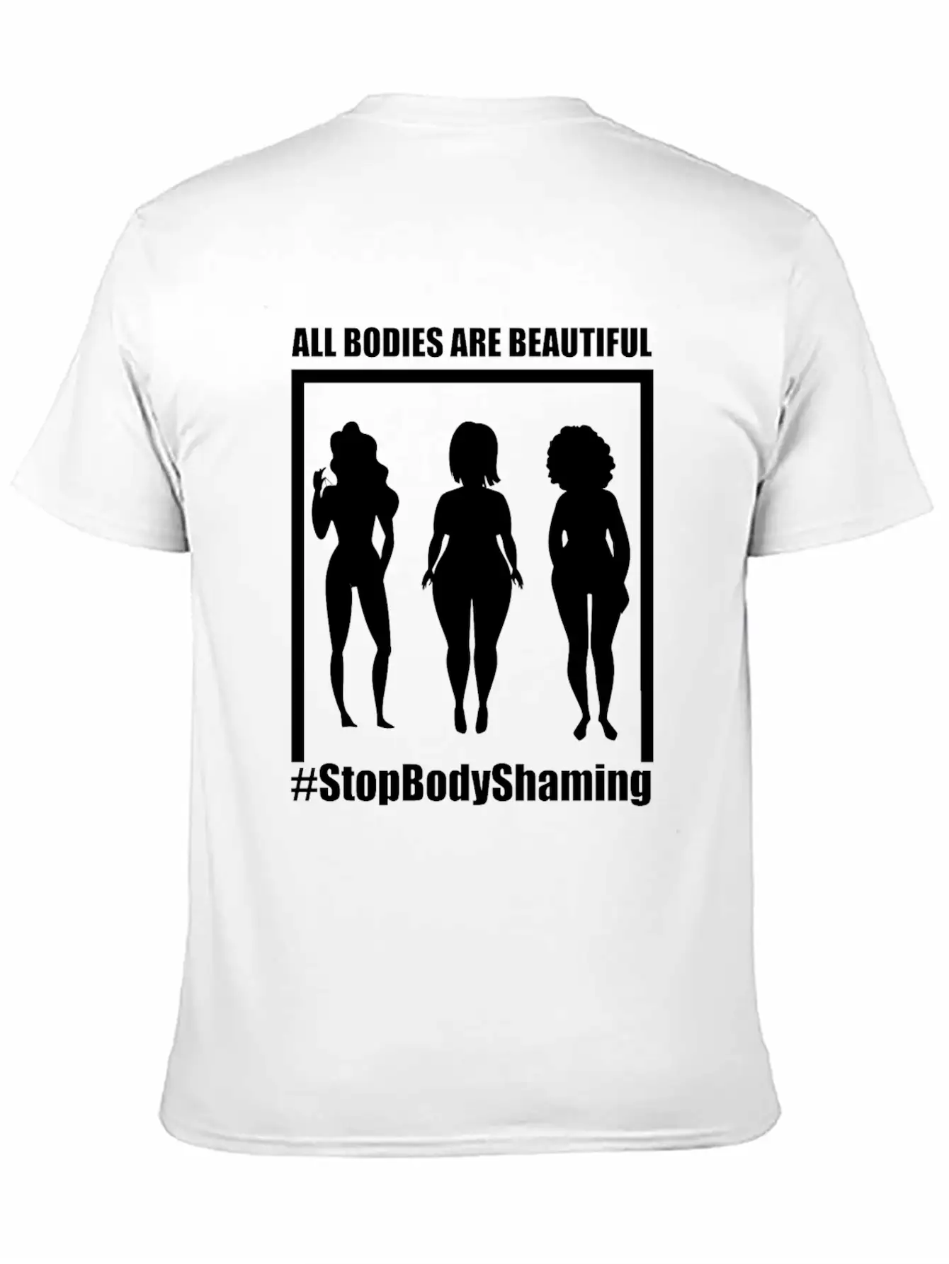 All Bodies Are Beautiful Basic Graphic T-Shirt – Daily Comfort In Soft Cotton