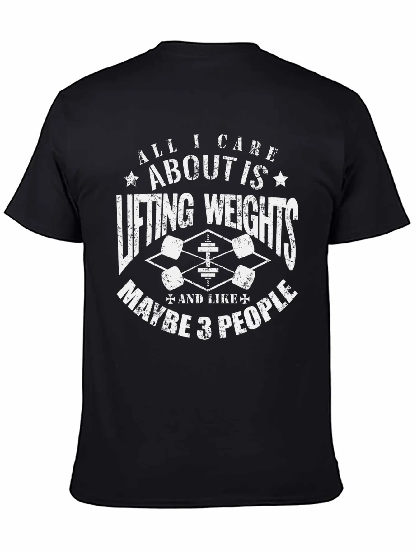 All I Care About Is Lifting Weights Amp Maybe Li Timeless Short Sleeve Tee – Comfy And Minimalist Design