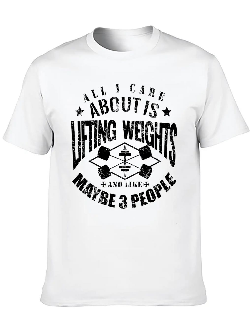 All I Care About Is Lifting Weights Amp Maybe Li Timeless Short Sleeve Tee – Comfy And Minimalist Design