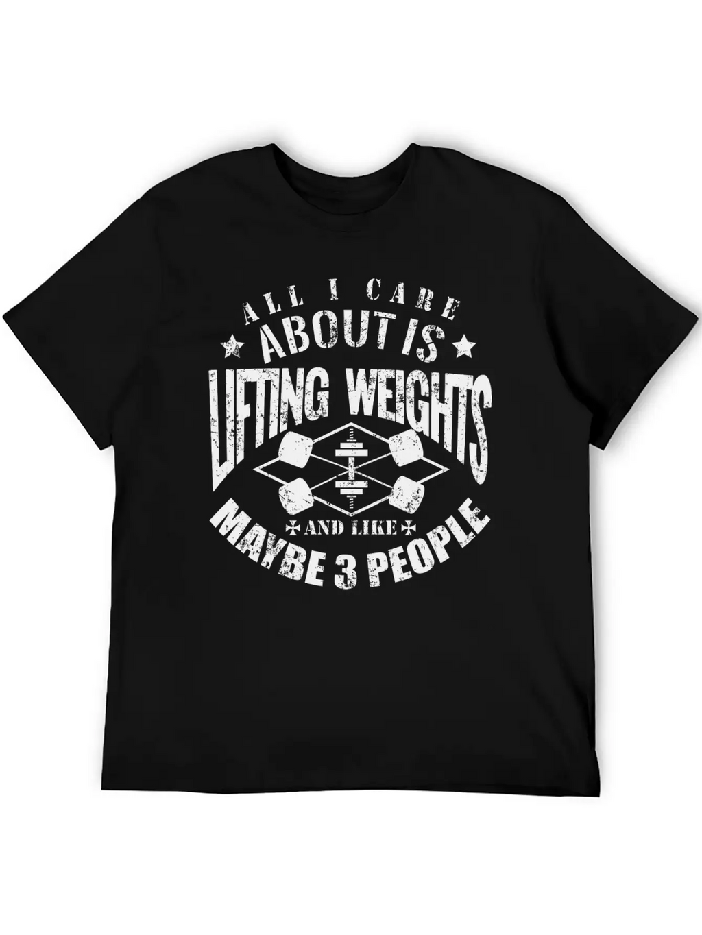 All I Care About Is Lifting Weights Amp Maybe Li Timeless Short Sleeve Tee – Comfy And Minimalist Design