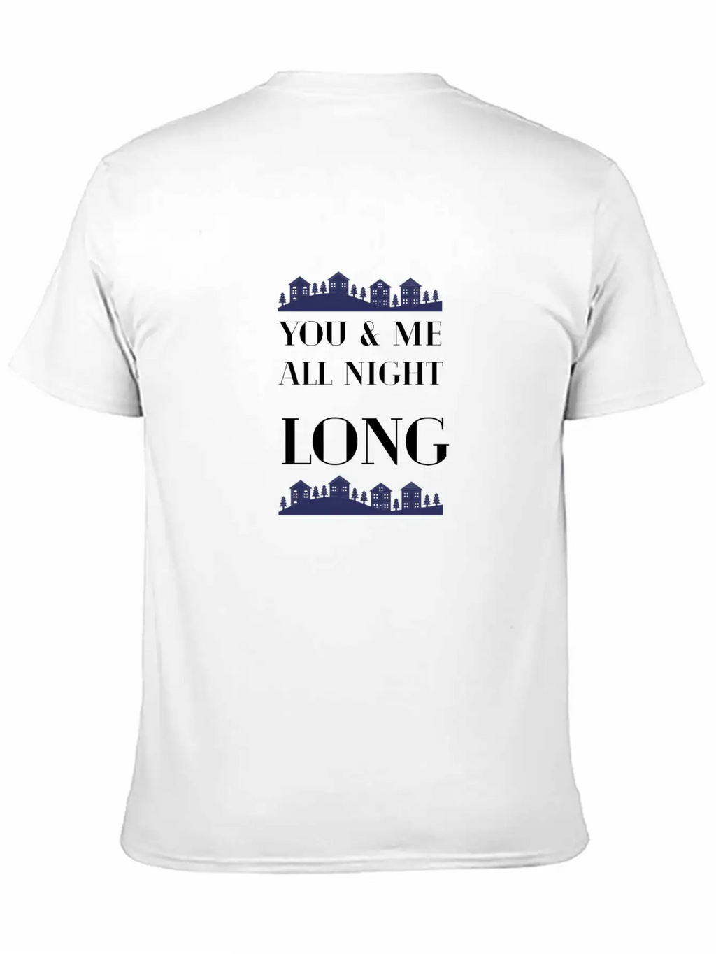 ALL NIGHT Timeless Short Sleeve Tee – Comfy And Minimalist Design